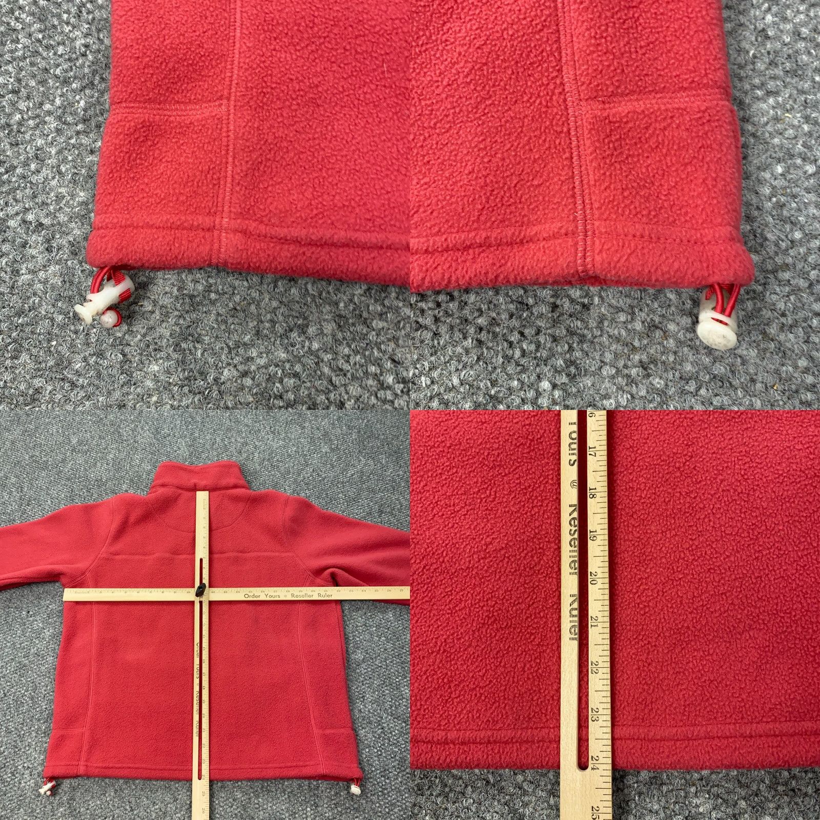 Vintage Cabela's Jacket Womens Large Red Fleece Full Zip Pockets Size L / US 10 / IT 46 - 8 Thumbnail