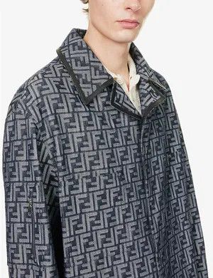 Fendi o1loc1c0824 Jacket in Blue Size US XL / EU 56 / 4 - 2 Thumbnail