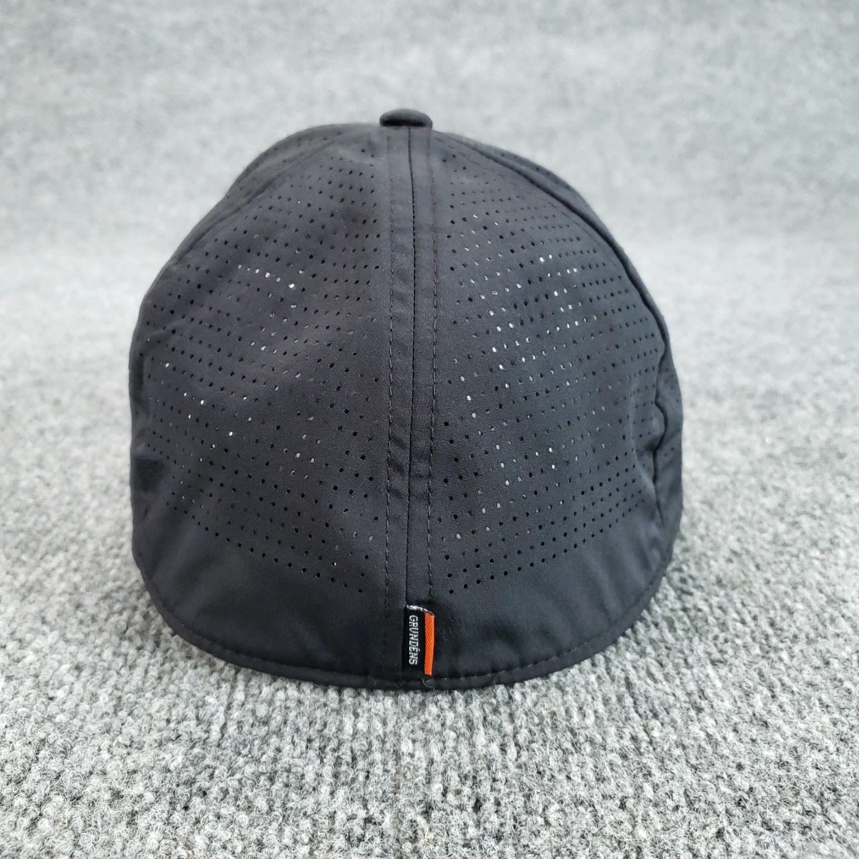 Vintage Grundéns Hat Cap Fitted Mens S/M One Size Black Perforated A-FLEX Fishing Cap Size ONE SIZE - 3 Thumbnail