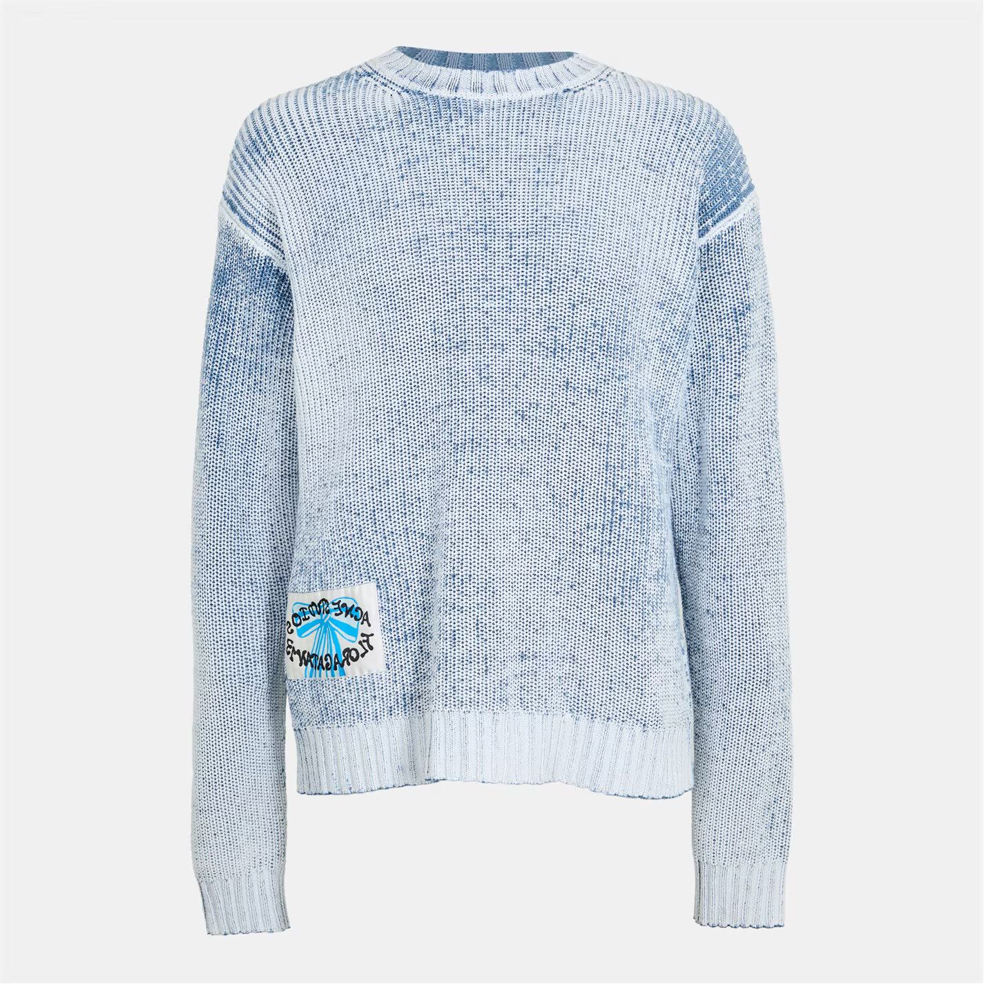 Acne Studios o1g2r1mq0825 Acne Kype Jumper in Blue Size US M / EU 48-50 / 2 - 1 Thumbnail