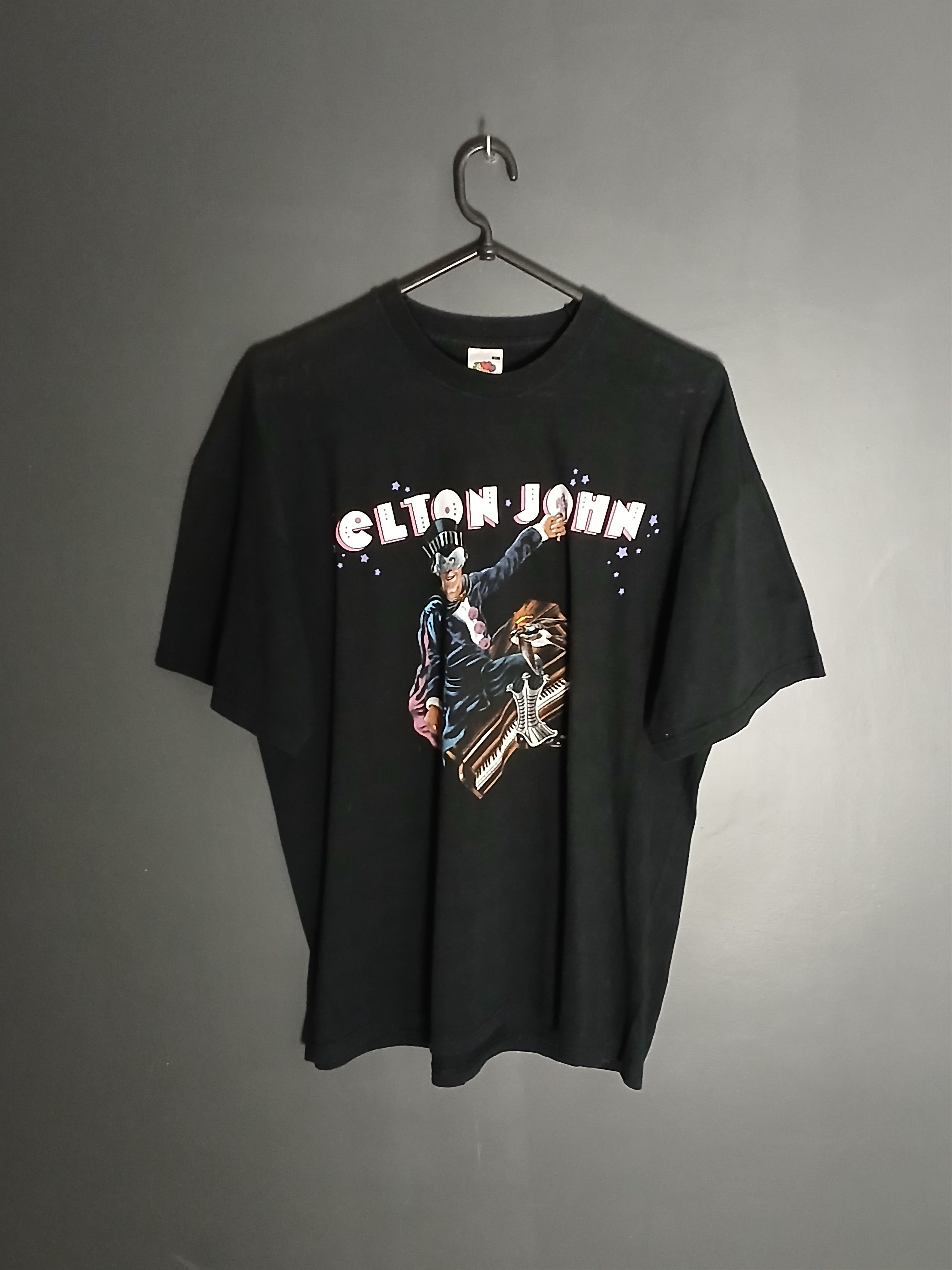 Band Tees × Vintage Vintage 2006 Elton John Tour T-Shirt Size US XL / EU 56 / 4 - 1 Thumbnail