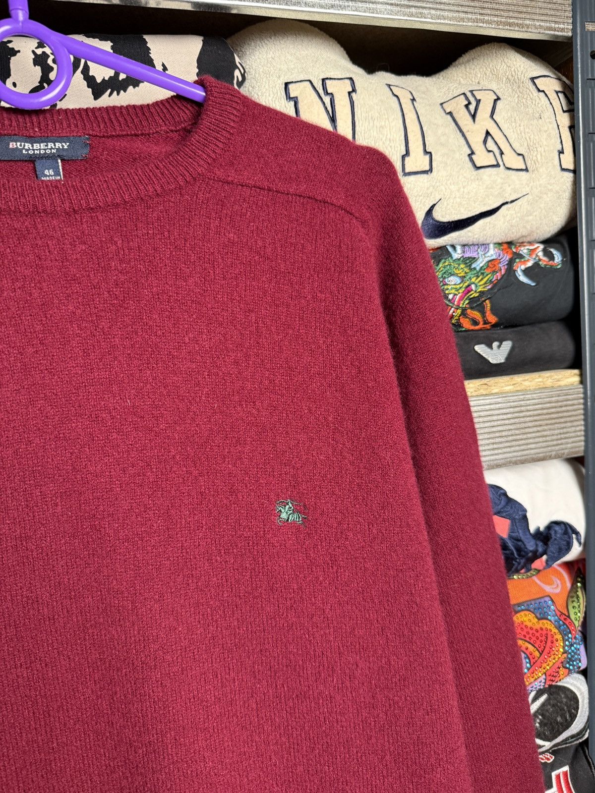 Burberry Burberry wool sweater Size US L / EU 52-54 / 3 - 3 Thumbnail