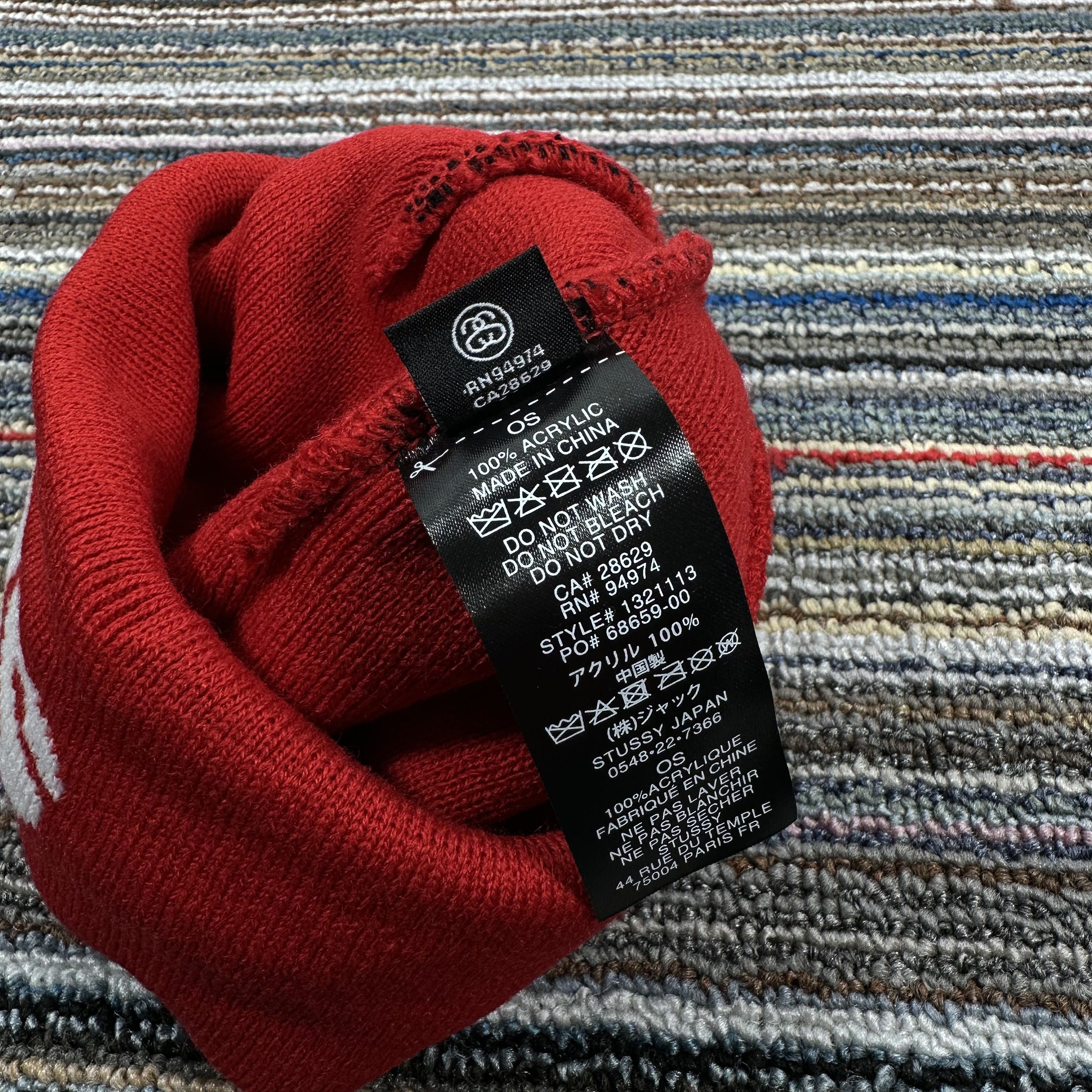 Stussy STUSSY BEANIE HAT / BLACK Size ONE SIZE - 4 Thumbnail