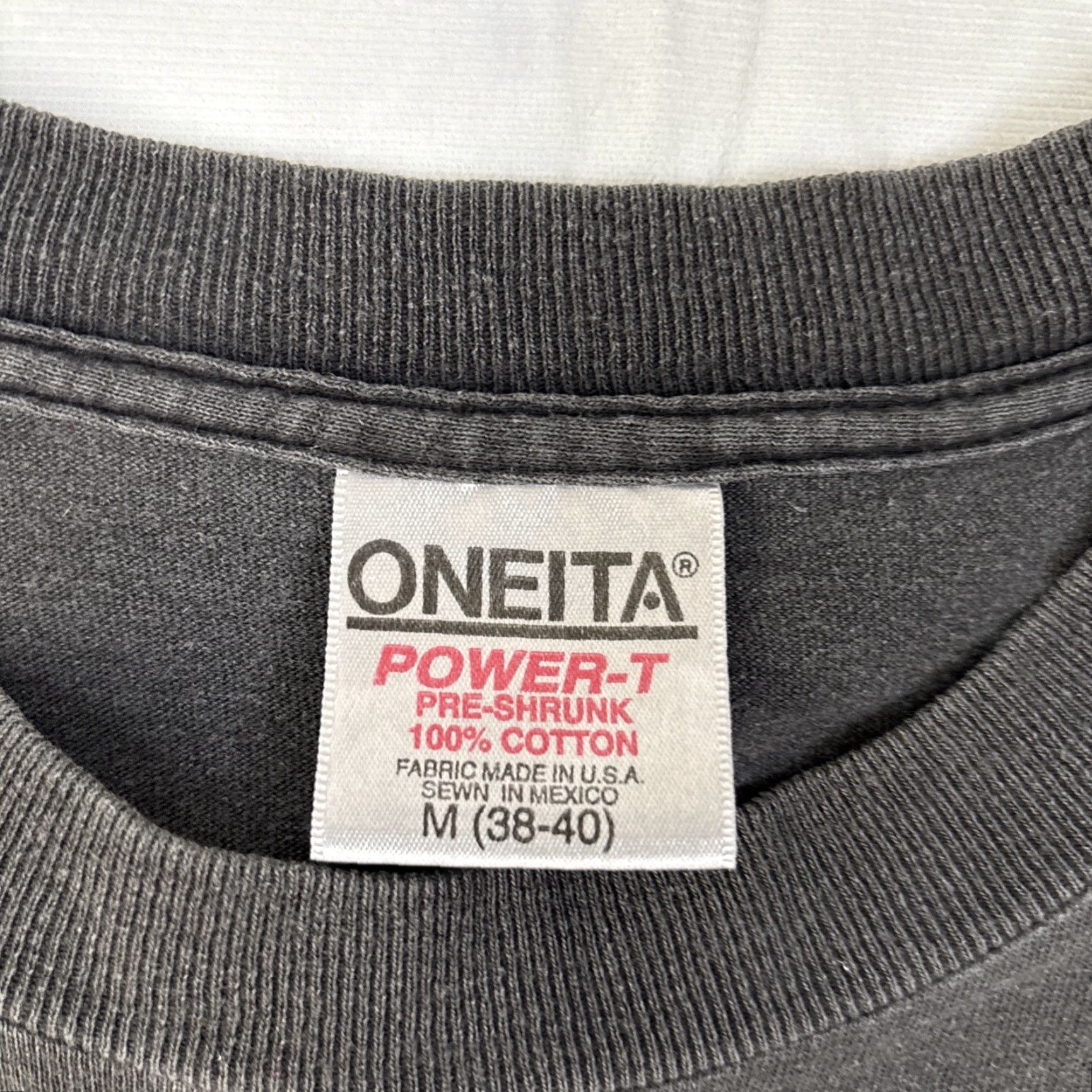 Vintage VINTAGE Oneita T Shirt Men’s Medium Black Redwings Horse Sanctuary Laurel Bush Graphic Size US M / EU 48-50 / 2 - 3 Thumbnail