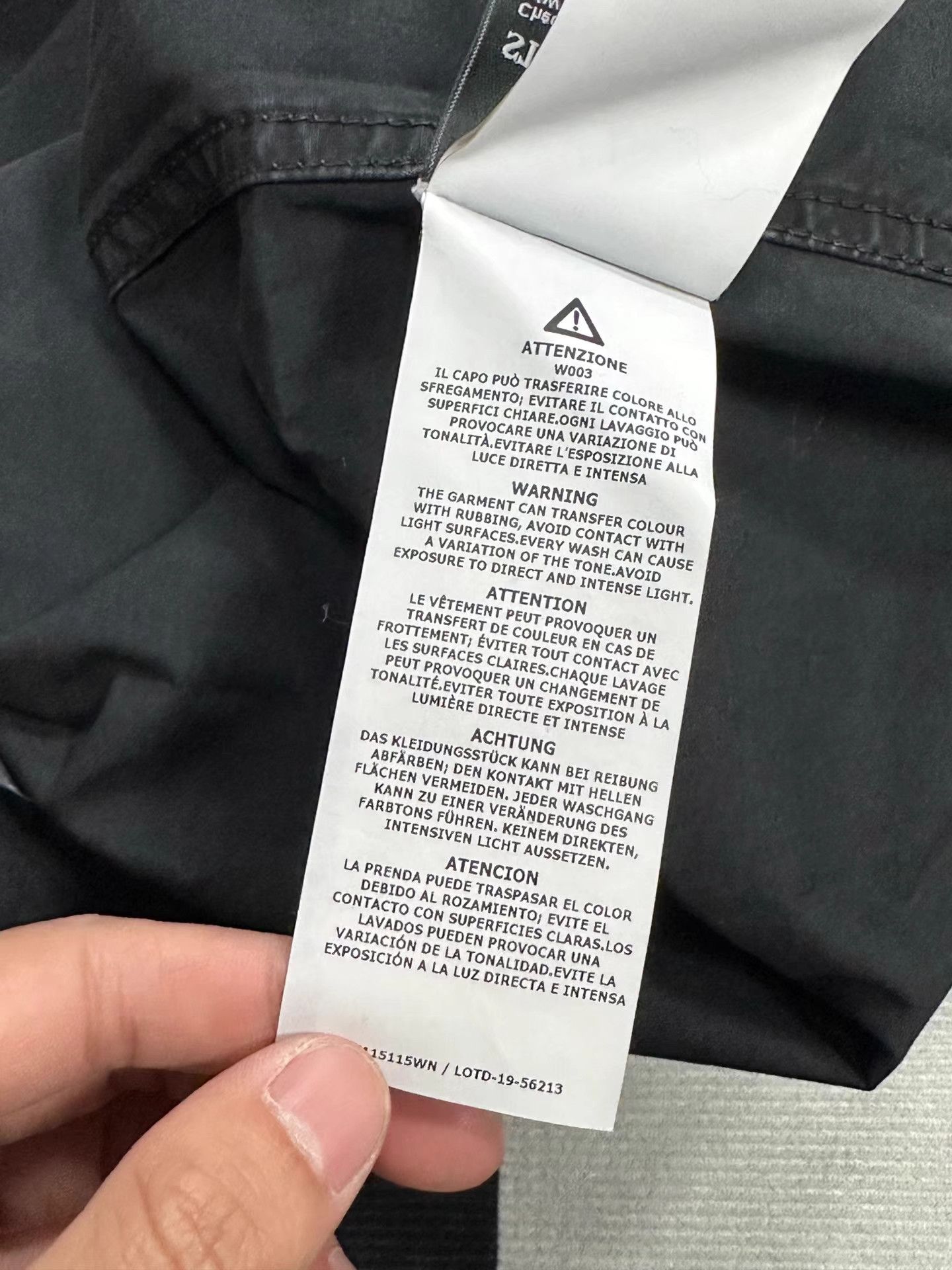 Stone Island Stone Island Black Washed Jacket K5 Size US XL / EU 56 / 4 - 4 Thumbnail