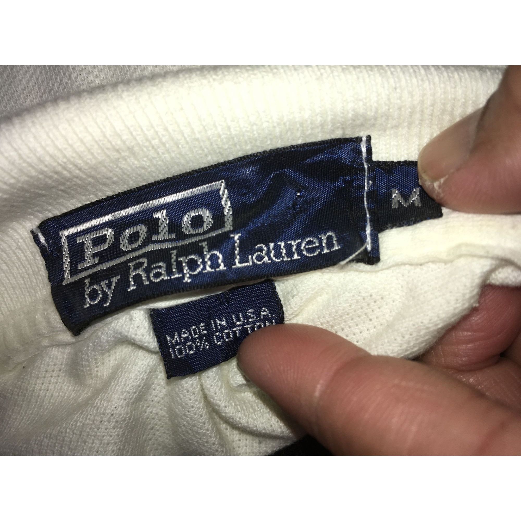 Polo Ralph Lauren Men's Polo Ralph Lauren White Collared Shirt Size Medium Size US M / EU 48-50 / 2 - 6 Thumbnail