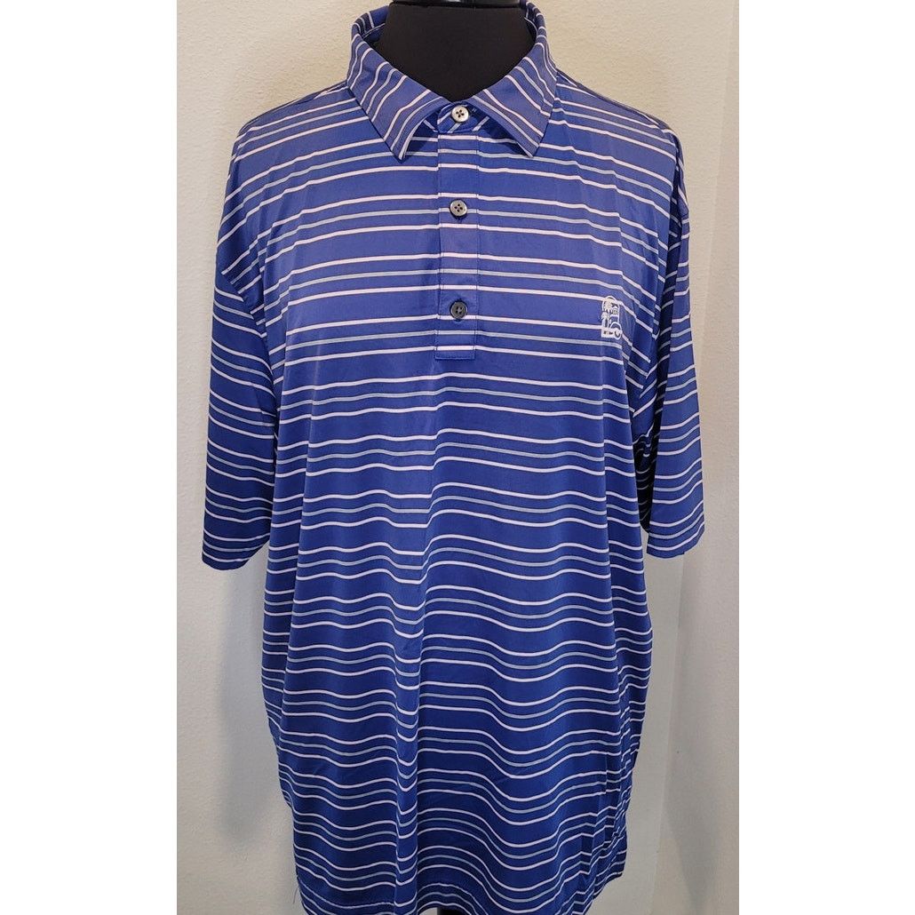 FootJoy XL Polo Striped Golf Shirt Bayville Club Athleisure