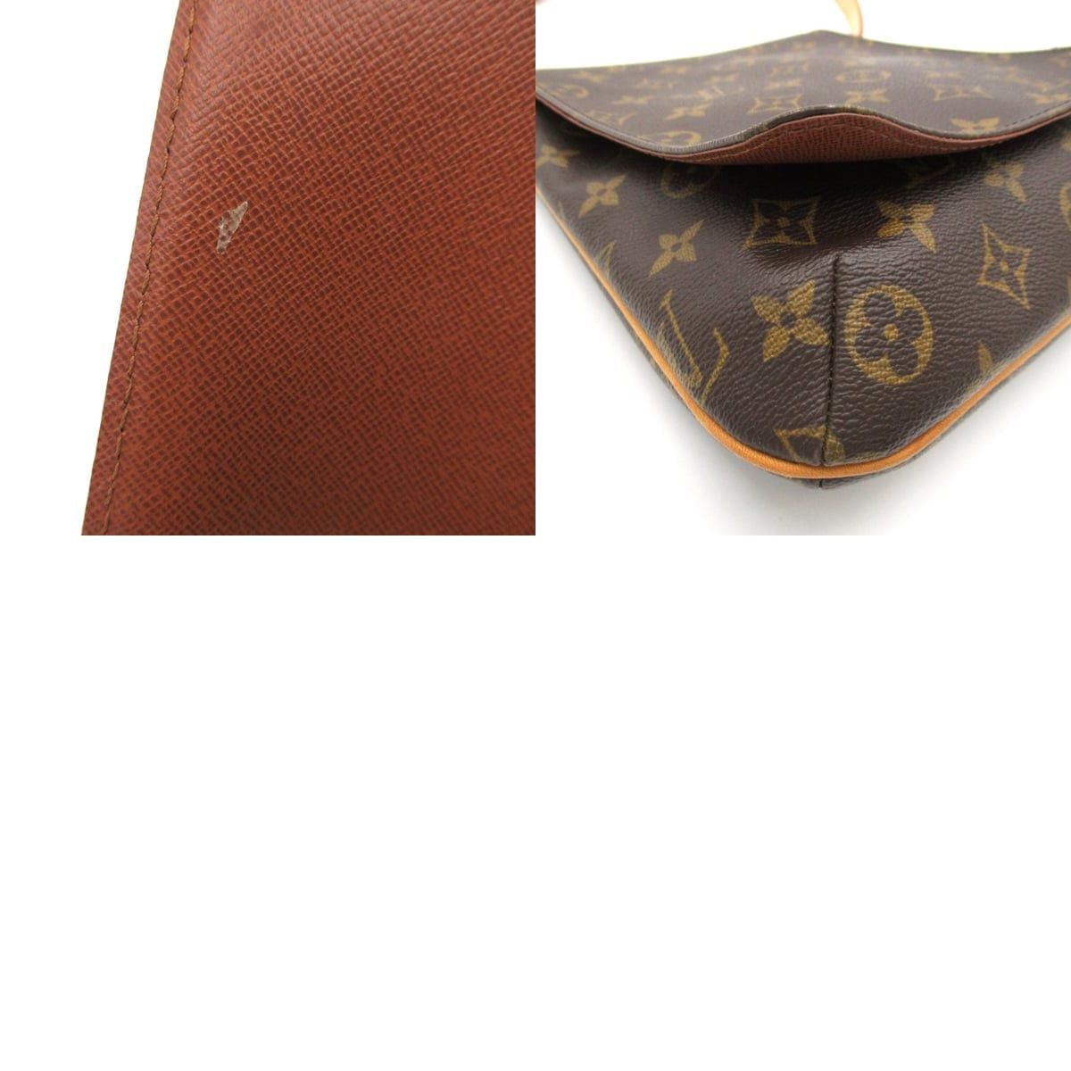 Louis Vuitton Louis Vuitton Monogram Canvas Musette Salsa Handbag Brown Size ONE SIZE - 5 Thumbnail