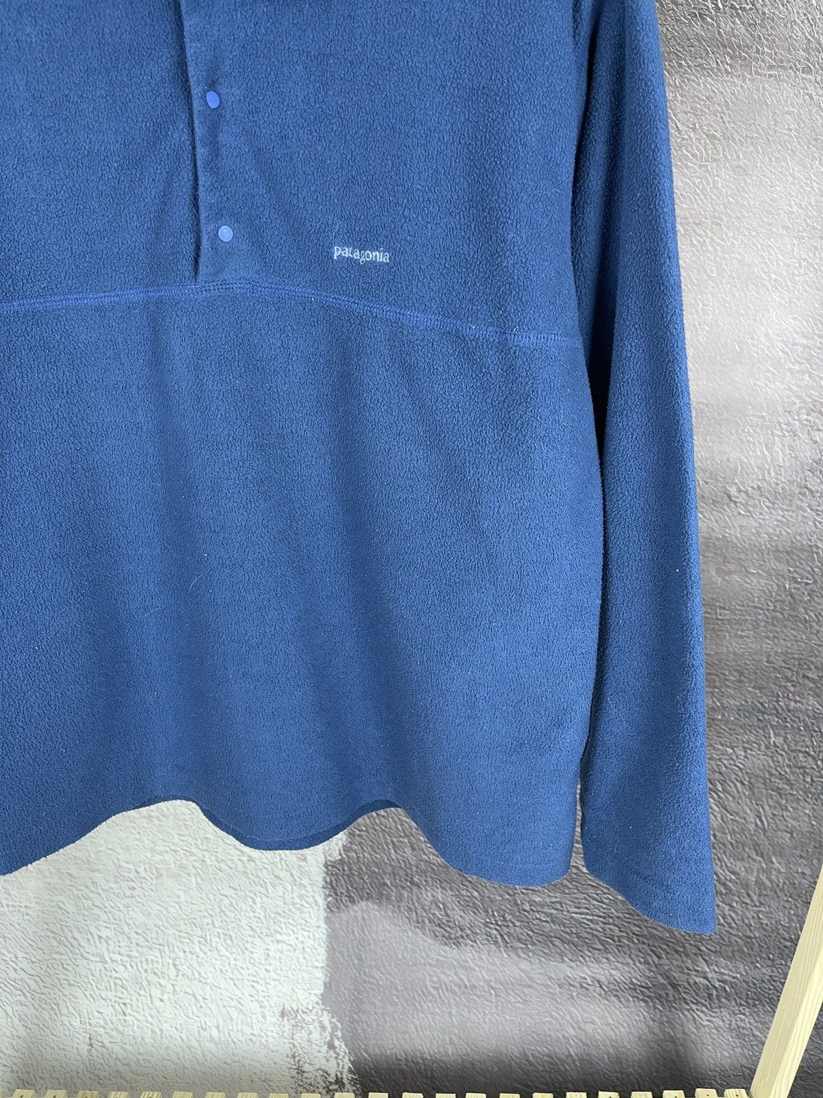 Patagonia Patagonia vintage blue snap-t fleece pullover sweater Size M / US 6-8 / IT 42-44 - 4 Thumbnail