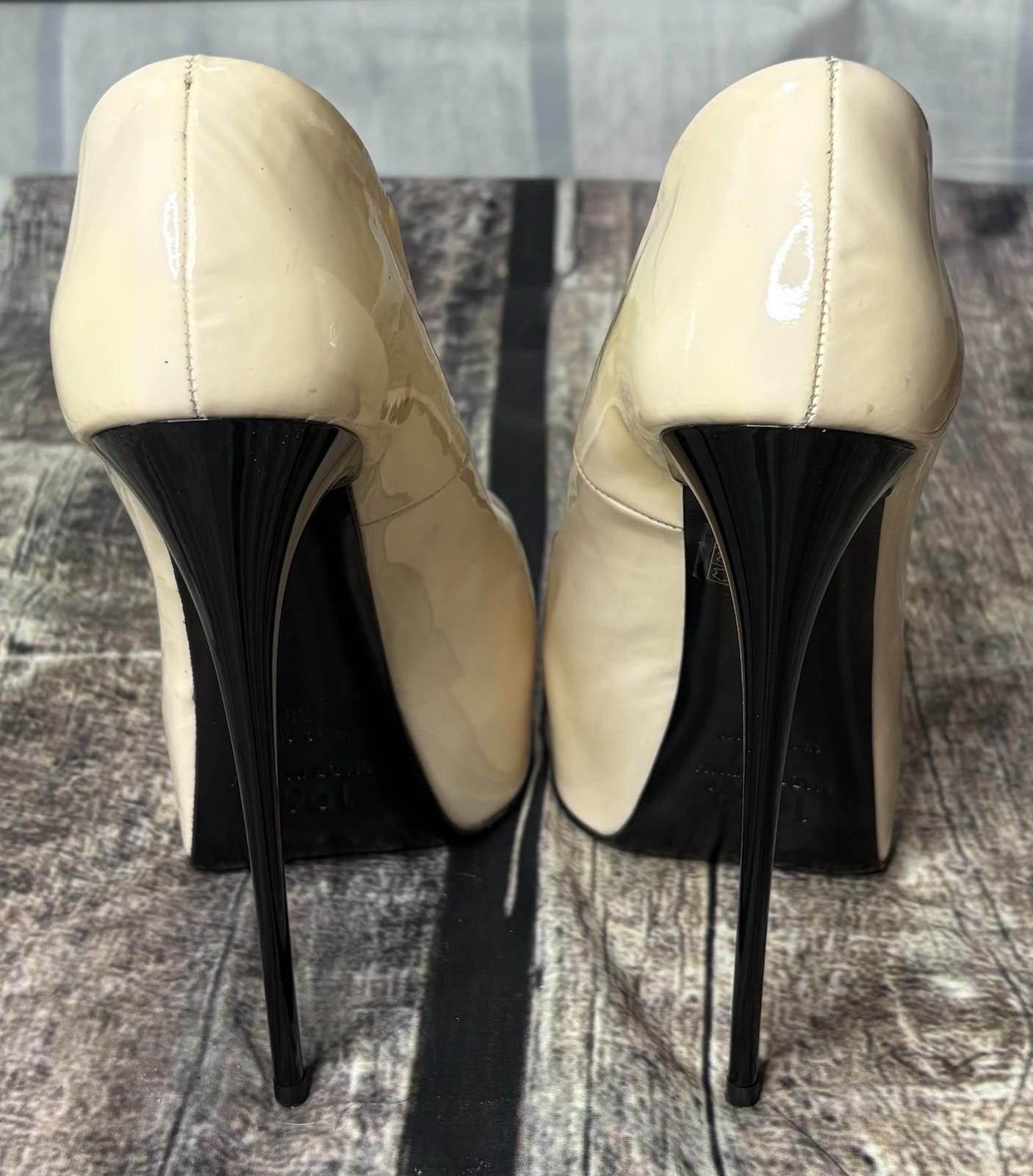 Other 1969 High Heels Women's 38 US 7.5 Italy Leather Pumps 6" Size US 7.5 / IT 37.5 - 5 Thumbnail