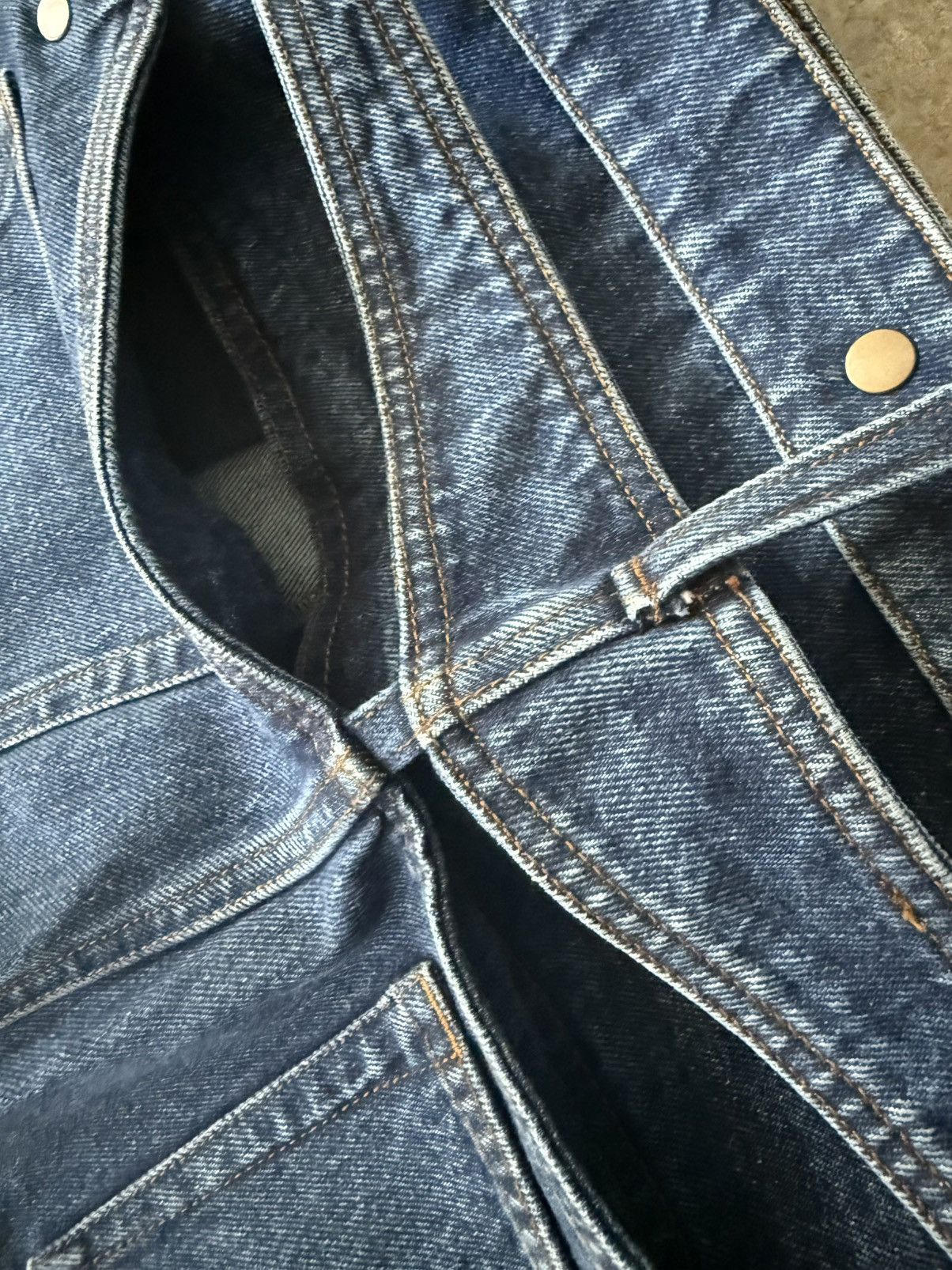 Y/Project Y / PROJECT CUT OUT DENIM JEANS PANTS Size US 32 / EU 48 - 5 Thumbnail