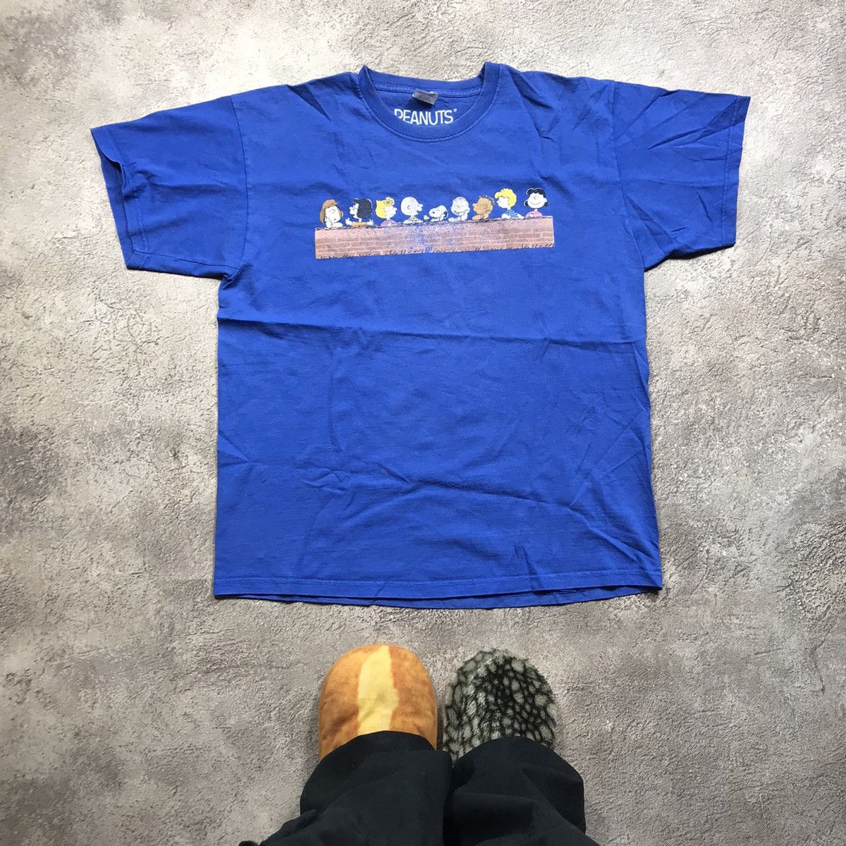 Vintage Vintage 90s Peanuts Graphic Tee Sun Faded Streetwear Boxy L Size US L / EU 52-54 / 3 - 1 Thumbnail