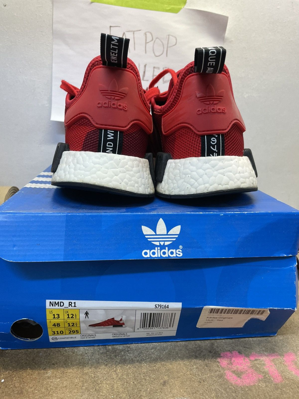adidas gazelle silver green womens Adidas NMD R1 Black Red main image 1