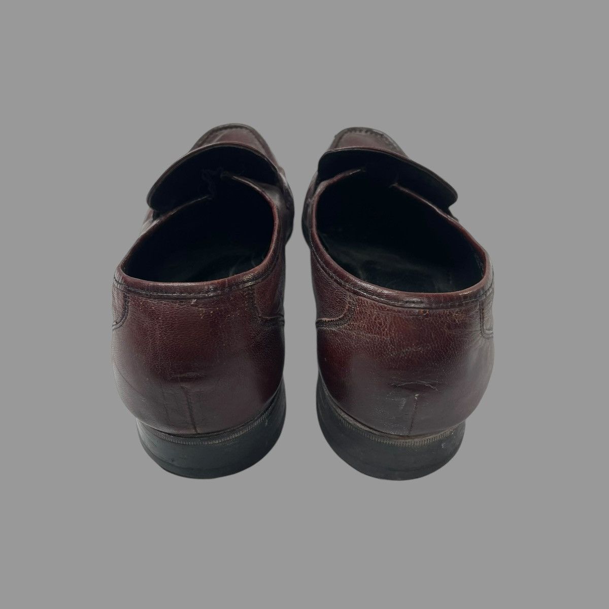 Vintage Vintage 90s slip on leather loafers Size US 9.5 / EU 42-43 - 4 Thumbnail