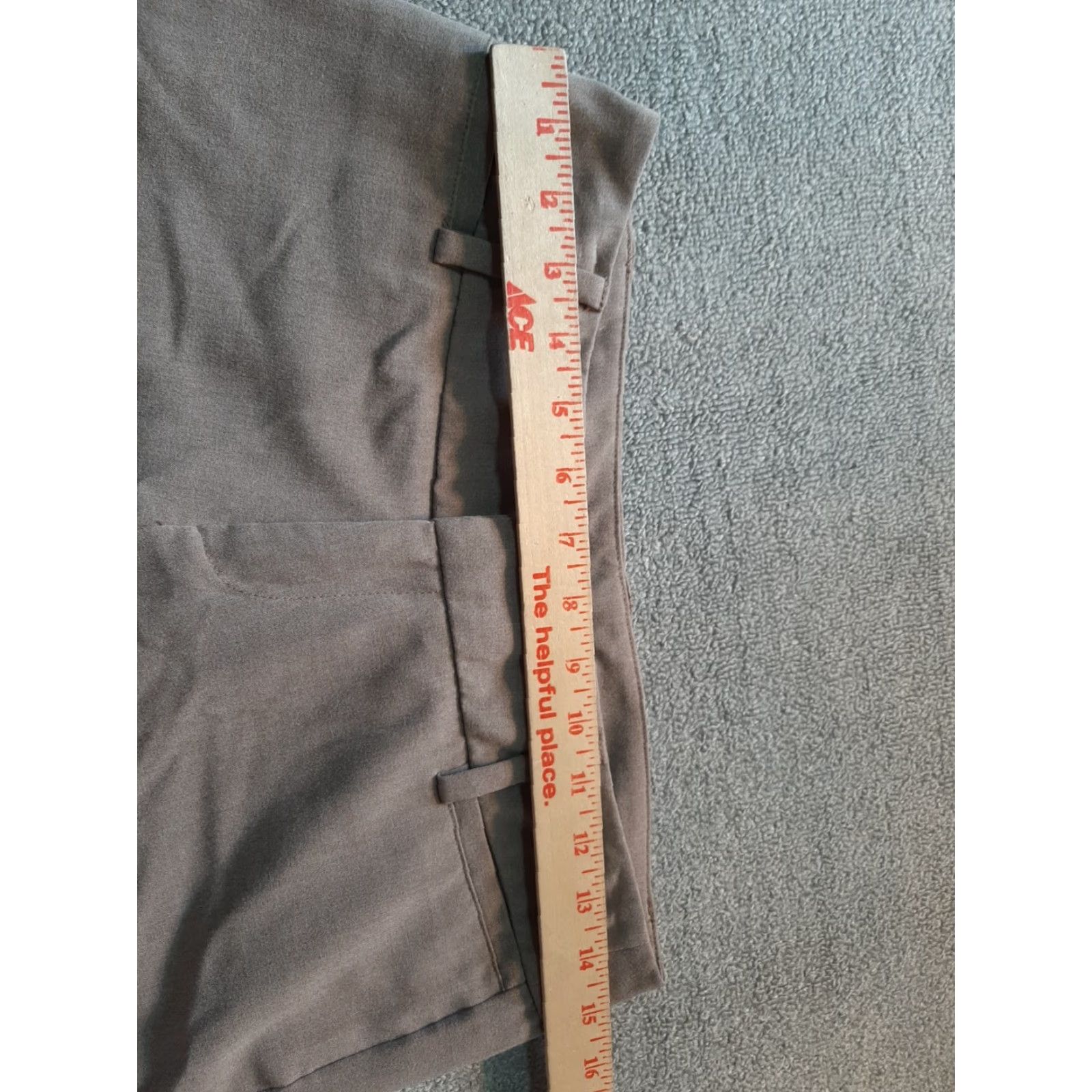 Vintage AB Studio Woman’s Size 2 Dress Pants Tan Polyester Dress Pants Womens Brown 2 Regular Mid Rise Workwear Casual Business AB Studio Size 26" / US 2 / IT 38 - 3 Thumbnail