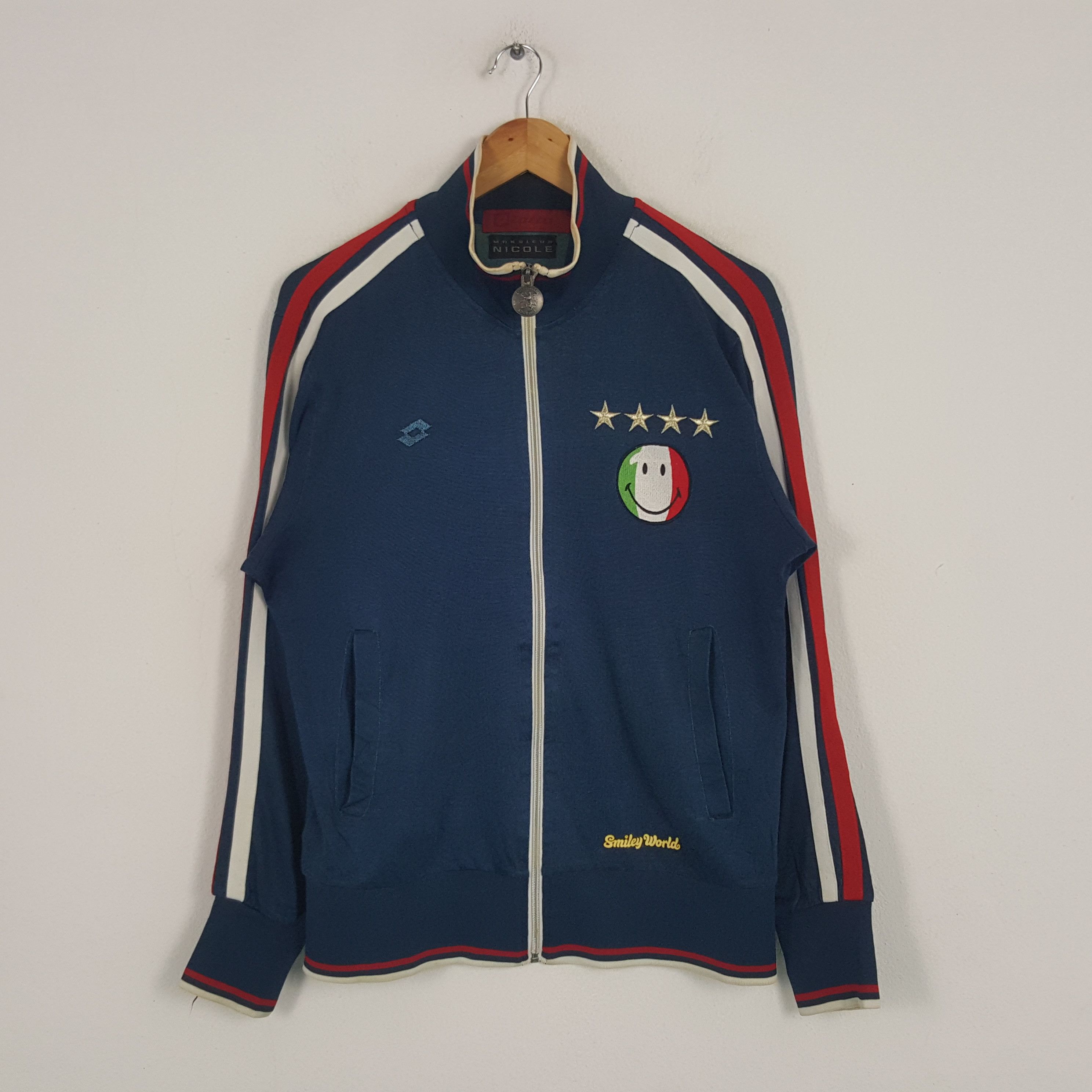 Vintage Vintage Italia 10 Sport Style Soccer Sweatshirt Size US M / EU 48-50 / 2 - 3 Thumbnail
