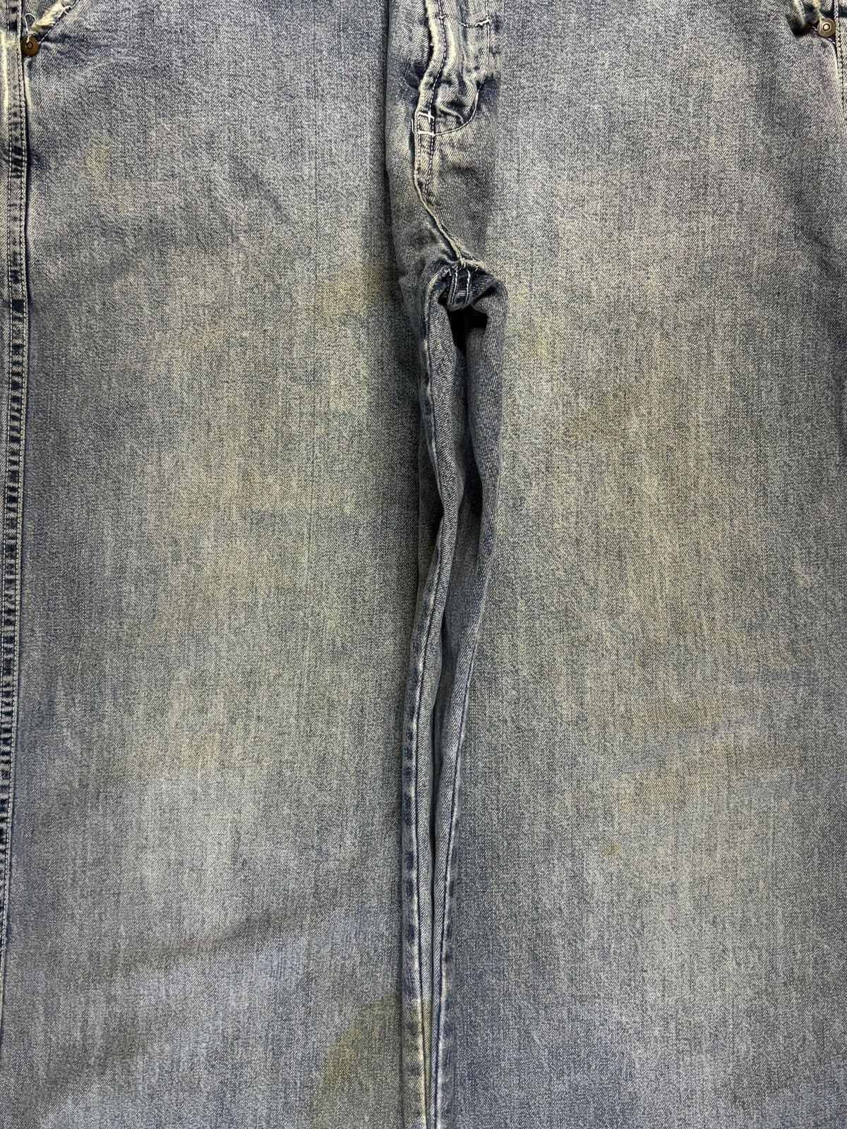 Japanese Brand Vintage Japanese Brand Mud Wash Baggy Jeans Size US 33 - 5 Thumbnail