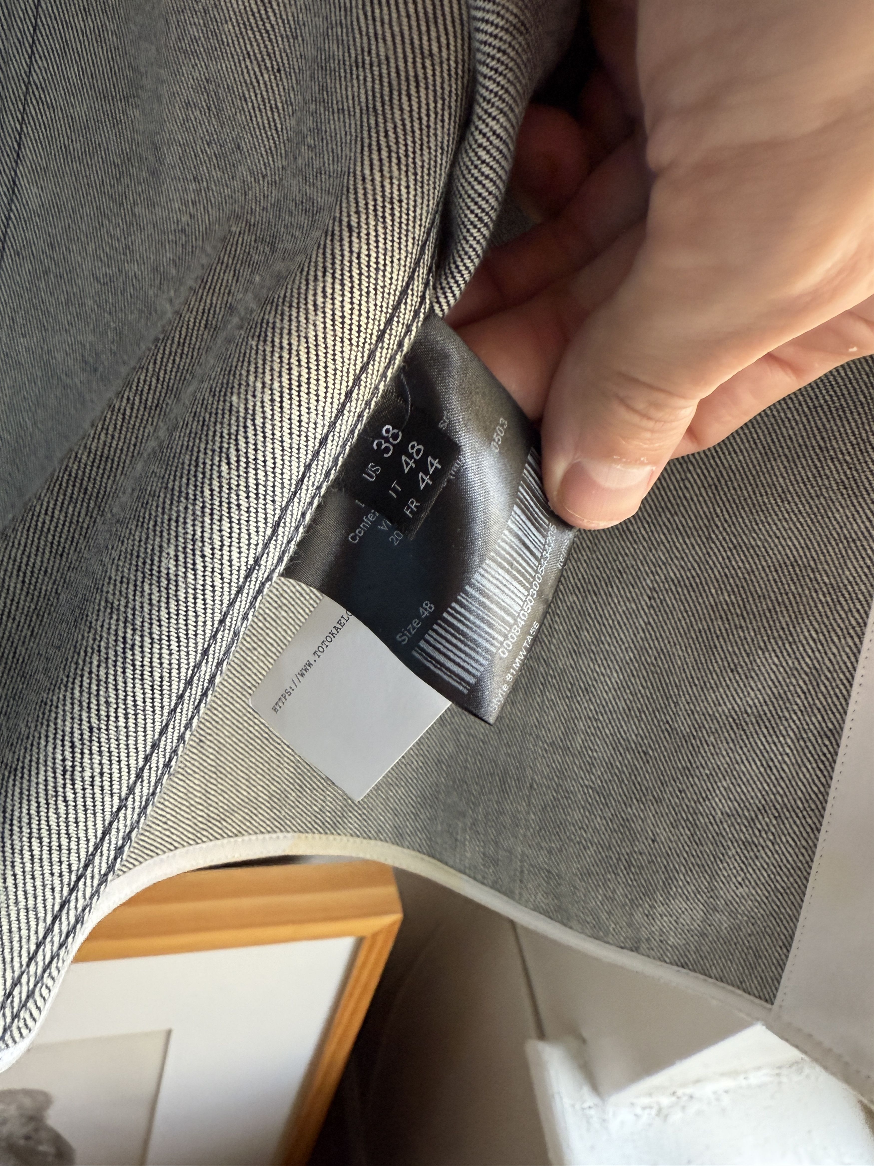 Calvin Klein 205W39NYC Calvin Klein 205W39NYC Raf Simons Denim Shirt, 38 Size US M / EU 48-50 / 2 - 6 Thumbnail
