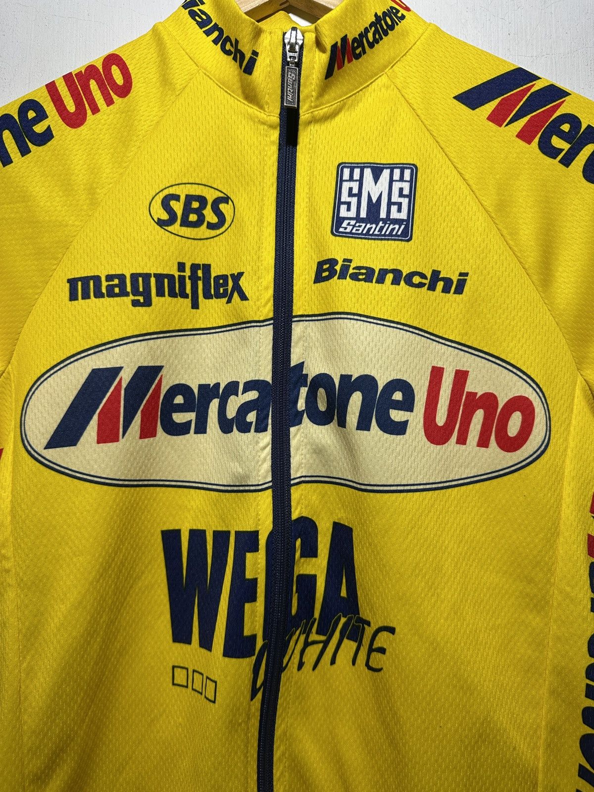 Other × Vintage Vintage Mercatone Uno Cycling Jersey Size US S / EU 44-46 / 1 - 2 Thumbnail