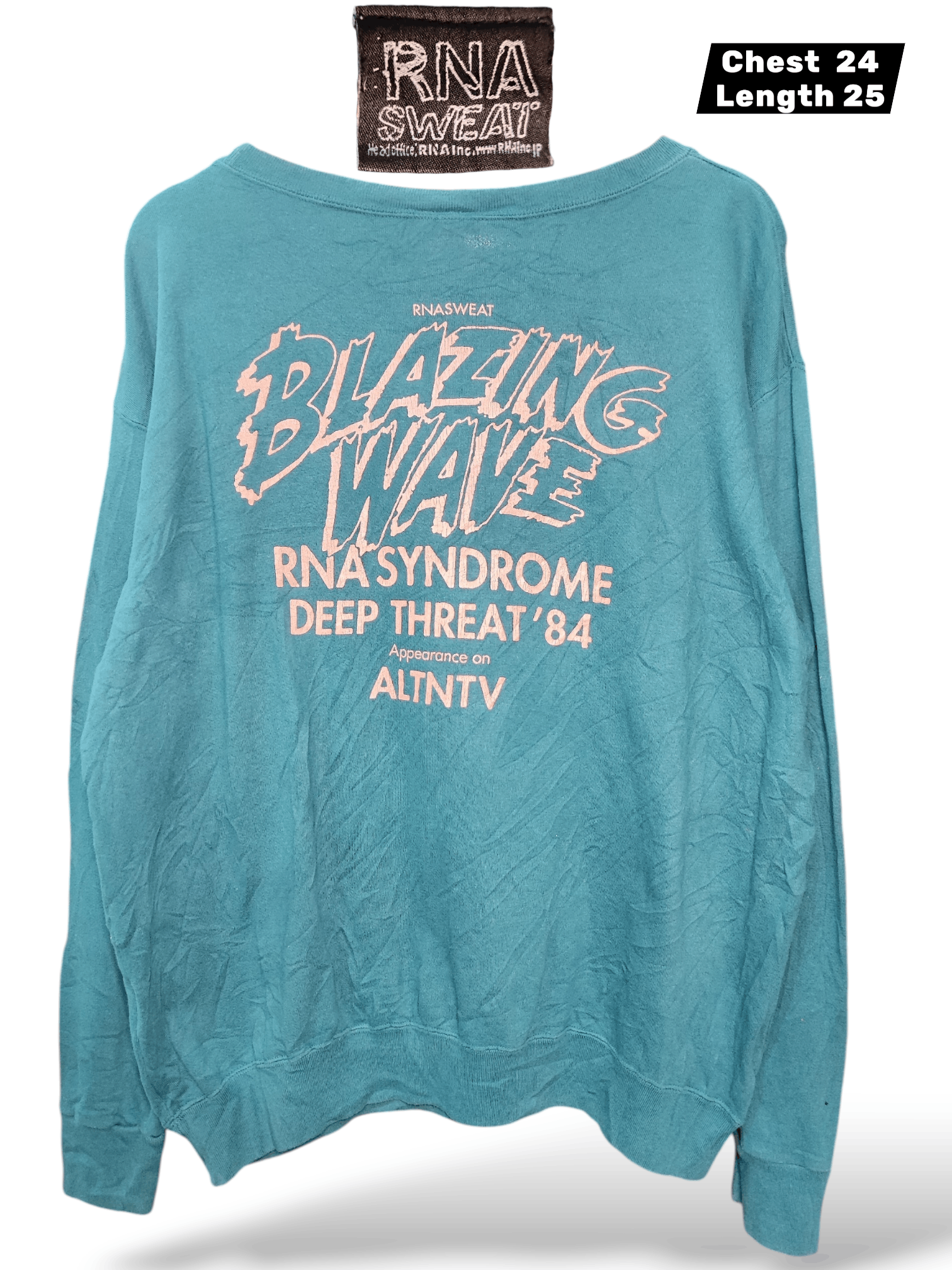 14th Addiction VINTAGE RNA INC SWT SHARK SWEATSHIRT Size US S / EU 44-46 / 1 - 2 Thumbnail