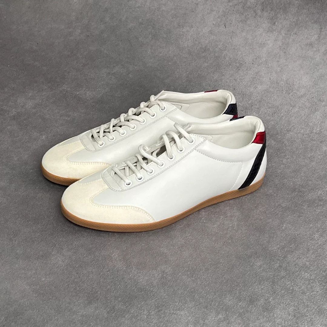 Gucci Gucci Casual White Lowtop Sneakers 7 Men Size US 7 / EU 40 - 1 Thumbnail