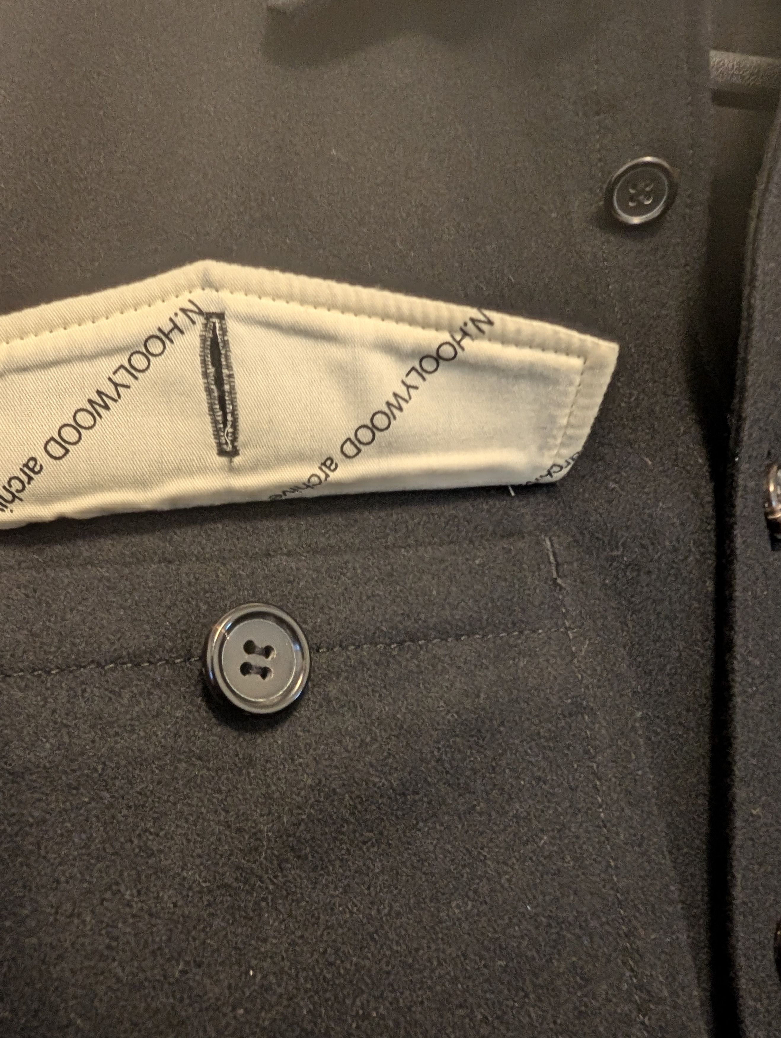 N.Hoolywood N.Hoolywood 2020 Anniversary Wool CPO Shirt Size US M / EU 48-50 / 2 - 9 Thumbnail