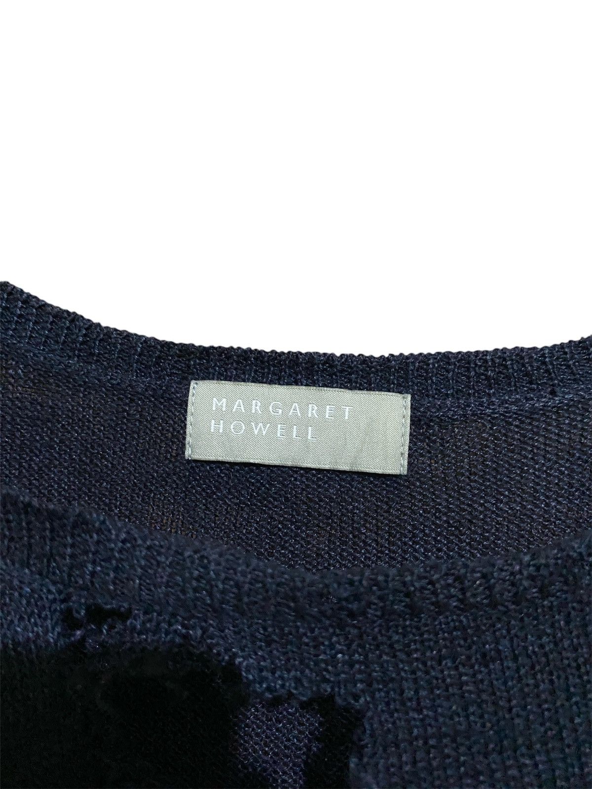 Japanese Brand × Margaret Howell × Yasuyuki Ishii Knit Margaret Howell Distressed Size S / US 4 / IT 40 - 8 Thumbnail