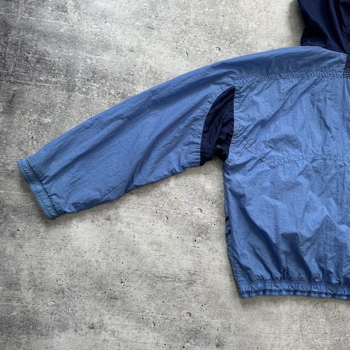 Vintage 90s Nike 1/4 Zip Hooded Windbreaker Jacket Anorak