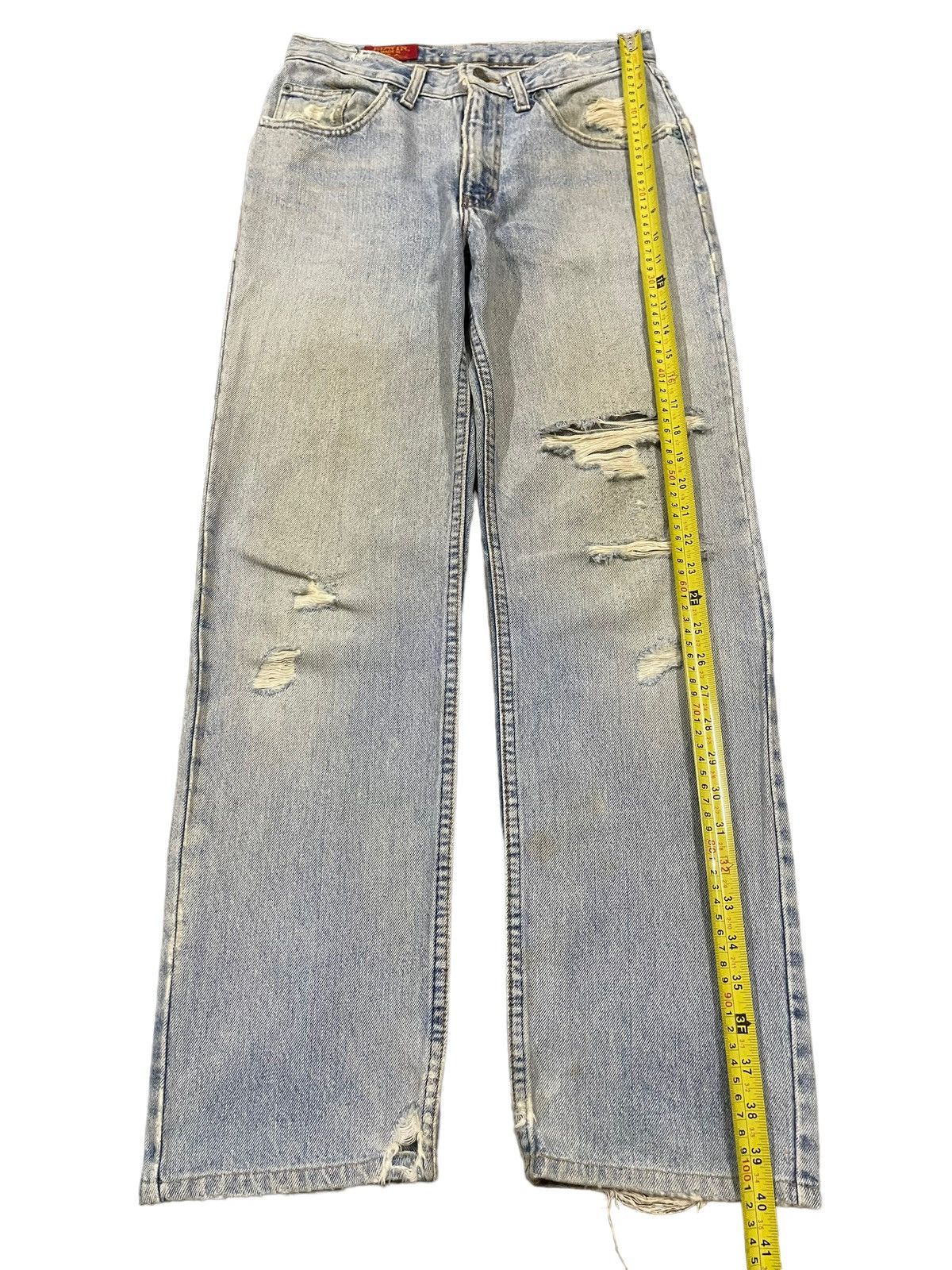 Edwin Vintage 90s Edwin Made in Usa Distressed Style Jeans Size US 28 / EU 44 - 12 Thumbnail