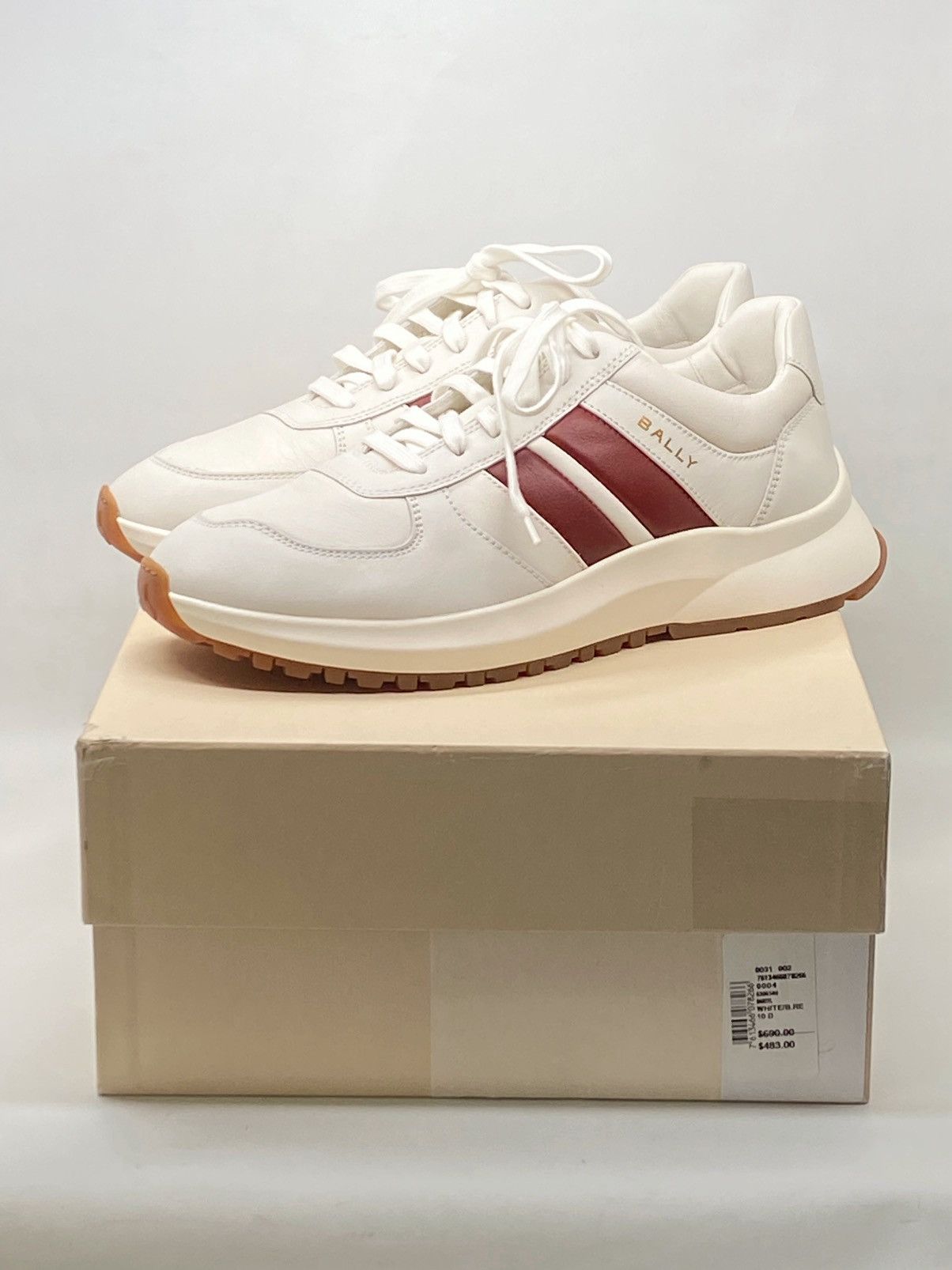 Bally Bally Darsyl Leather sneakers size 10 Size US 10 / EU 43 - 14 Thumbnail