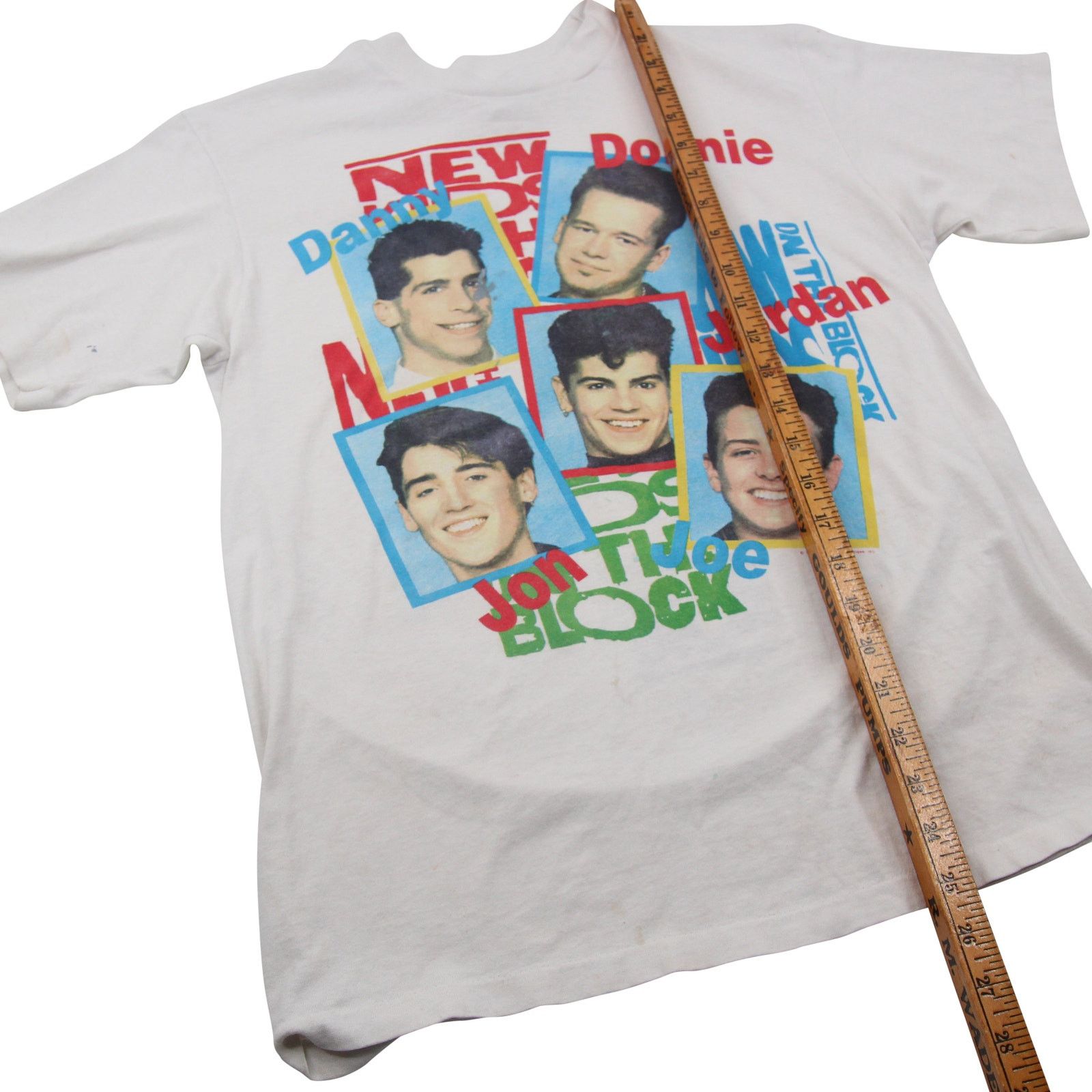 Band Tees × Vintage Vintage 1989 New Kids on the Block Graphic T Shirt - S Size US S / EU 44-46 / 1 - 9 Thumbnail