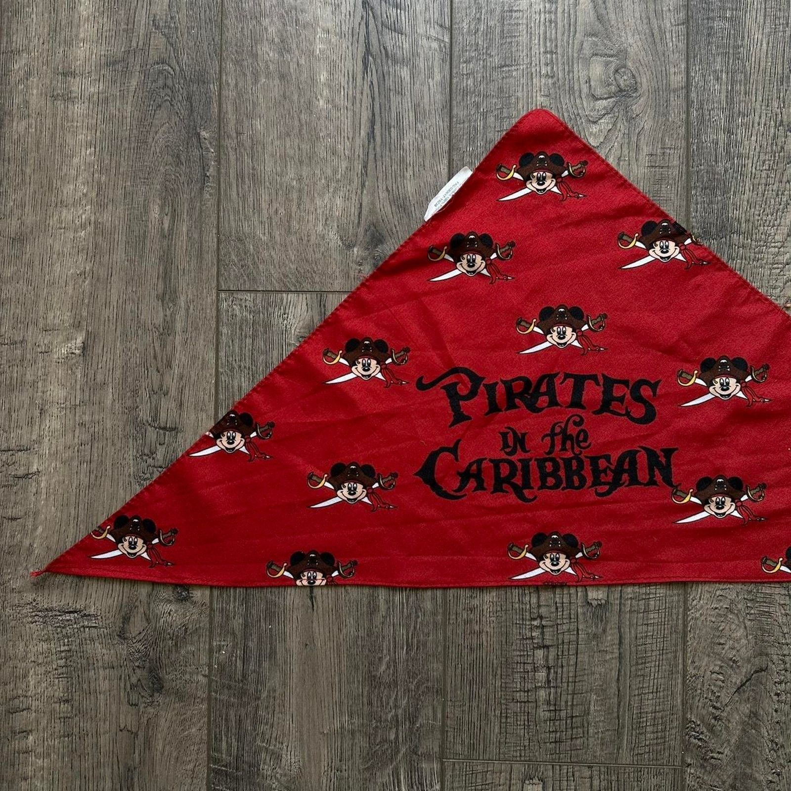 Disney Disney Pirates of The Caribbean Mickey Mouse Neck Scarf Size ONE SIZE - 2 Thumbnail