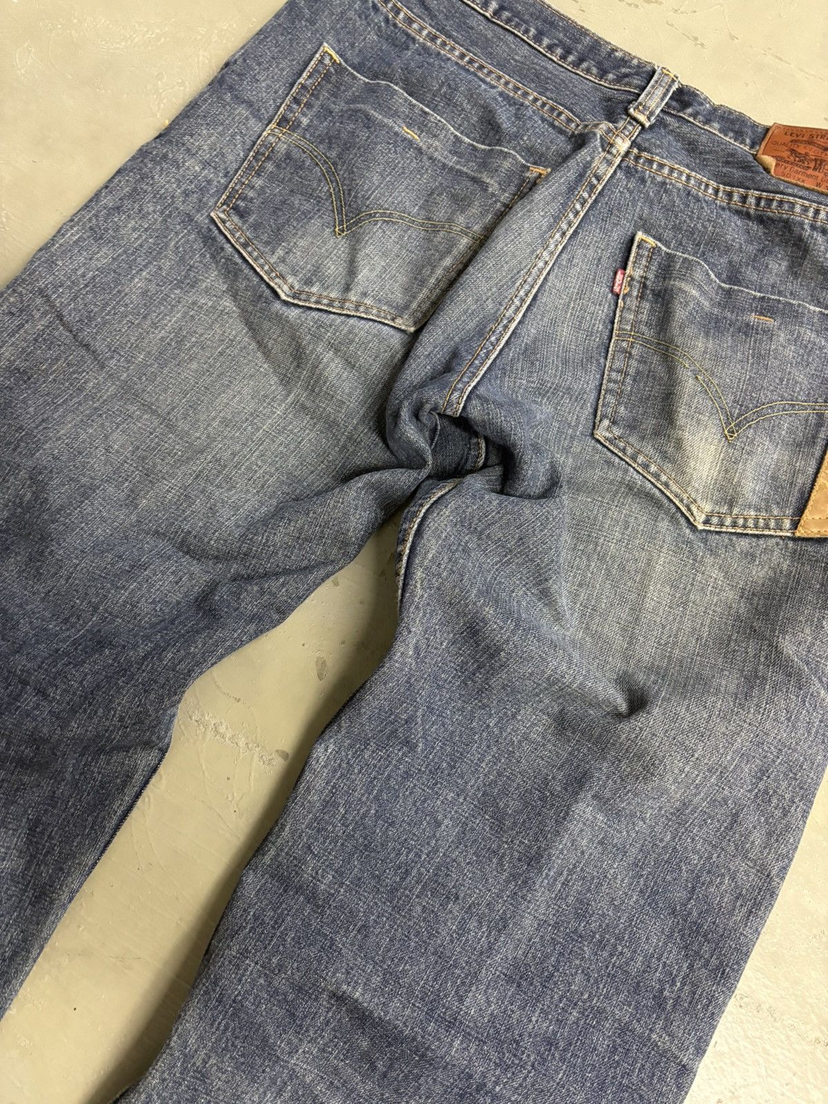 Levi's Vintage Selvedge Big E Levis Engineered Jeans 36x29 Size US 36 / EU 52 - 16 Thumbnail