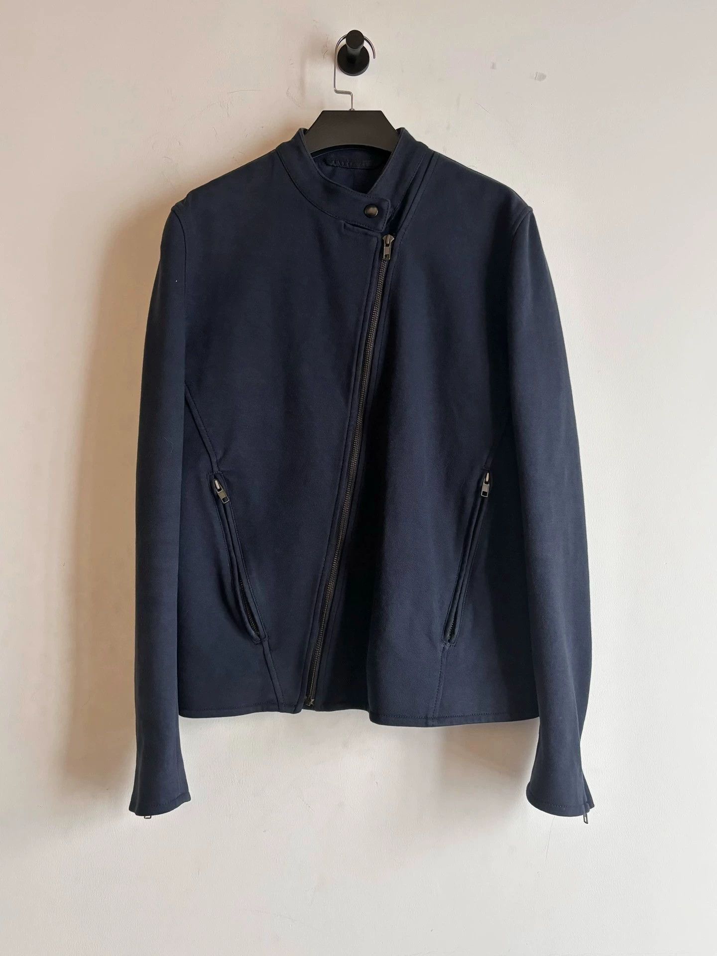 Maison Margiela Black Zip-Front Light Jacket Size S Size US S / EU 44-46 / 1 - 3 Thumbnail