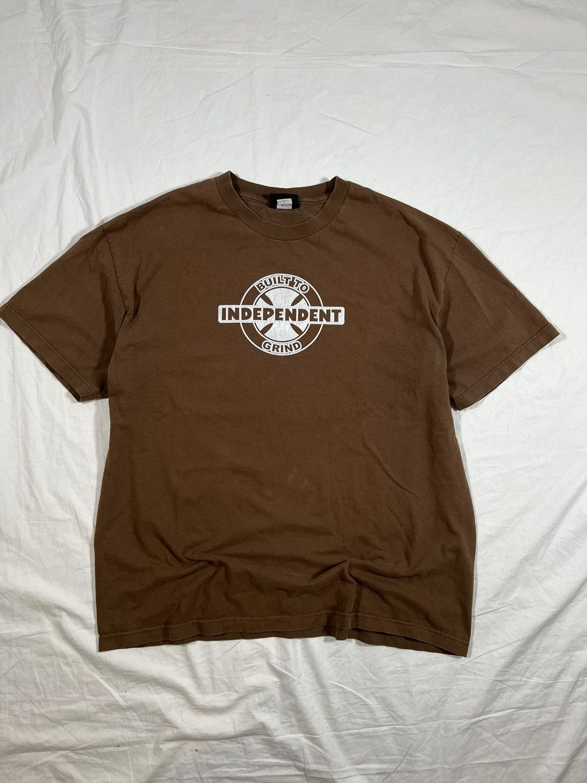 Independent Truck Co. Vintage 90s Independent Skateboards Baggy Skater Tee Size US XL / EU 56 / 4 - 1 Thumbnail