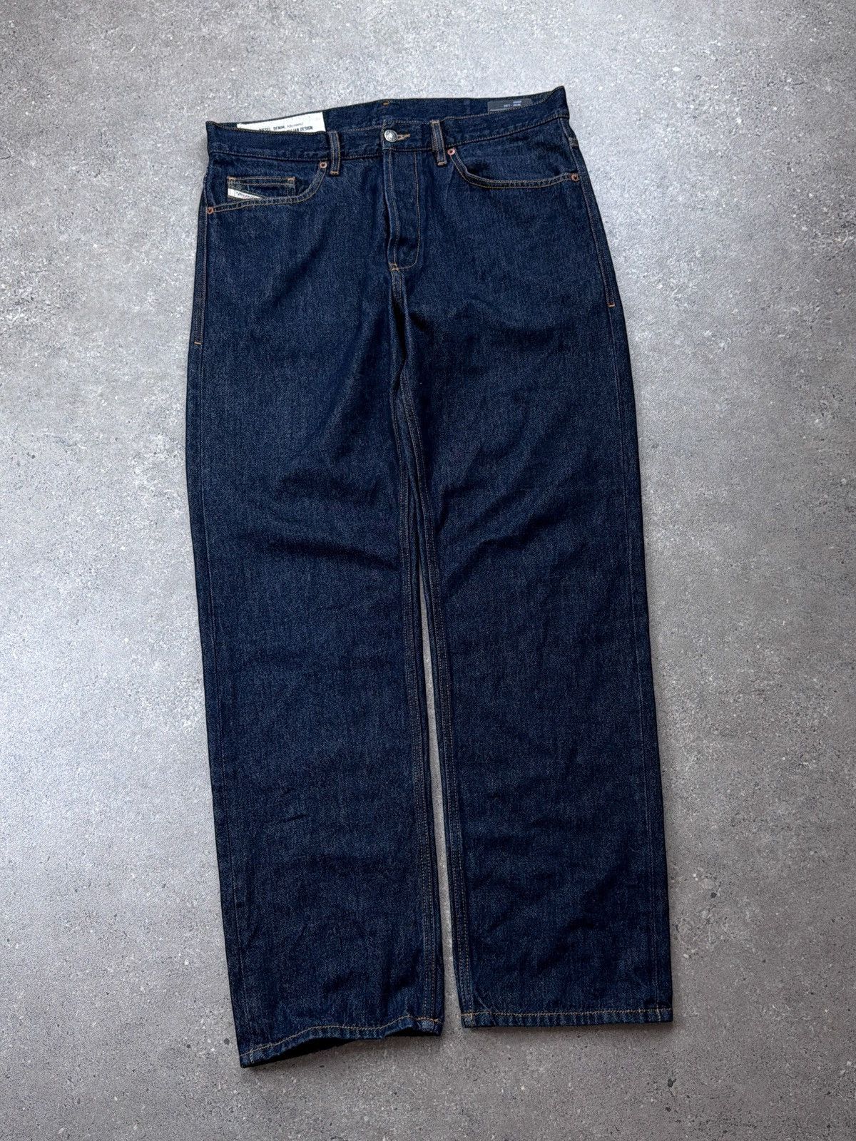 Diesel Diesel D macs raw denim jeans baggy skate Size US 32 / EU 48 - 2 Thumbnail