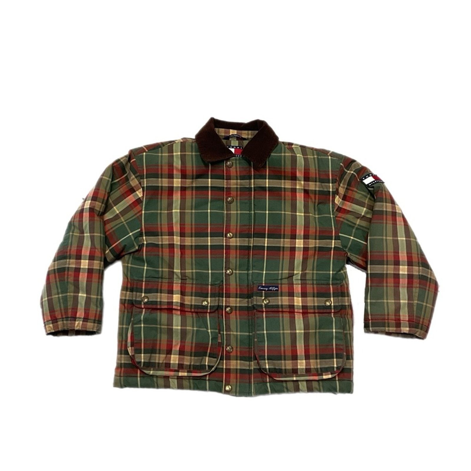 Tommy Hilfiger Tommy Hilfiger Plaid Kids Small Jacket Size US S / EU 44-46 / 1 - 1 Thumbnail