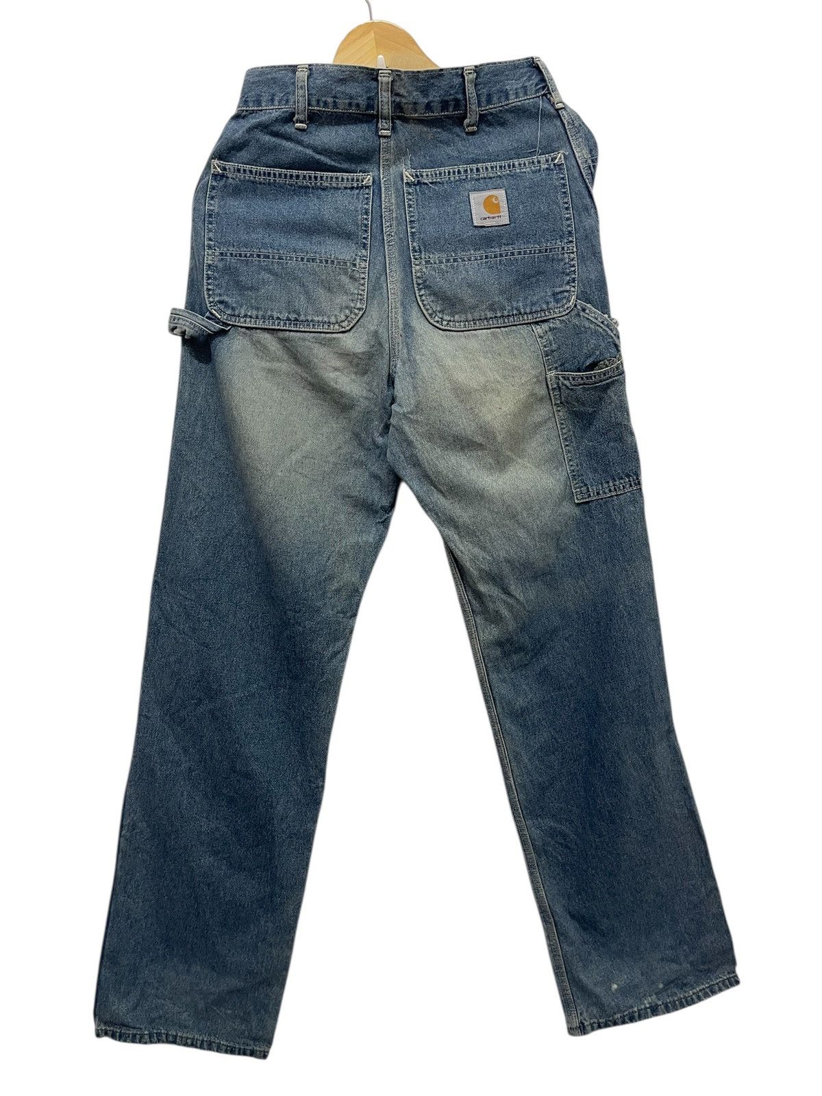 Carhartt Vintage Carhartt Straight Cut Jeans Distressed Size US 29 - 1 Thumbnail