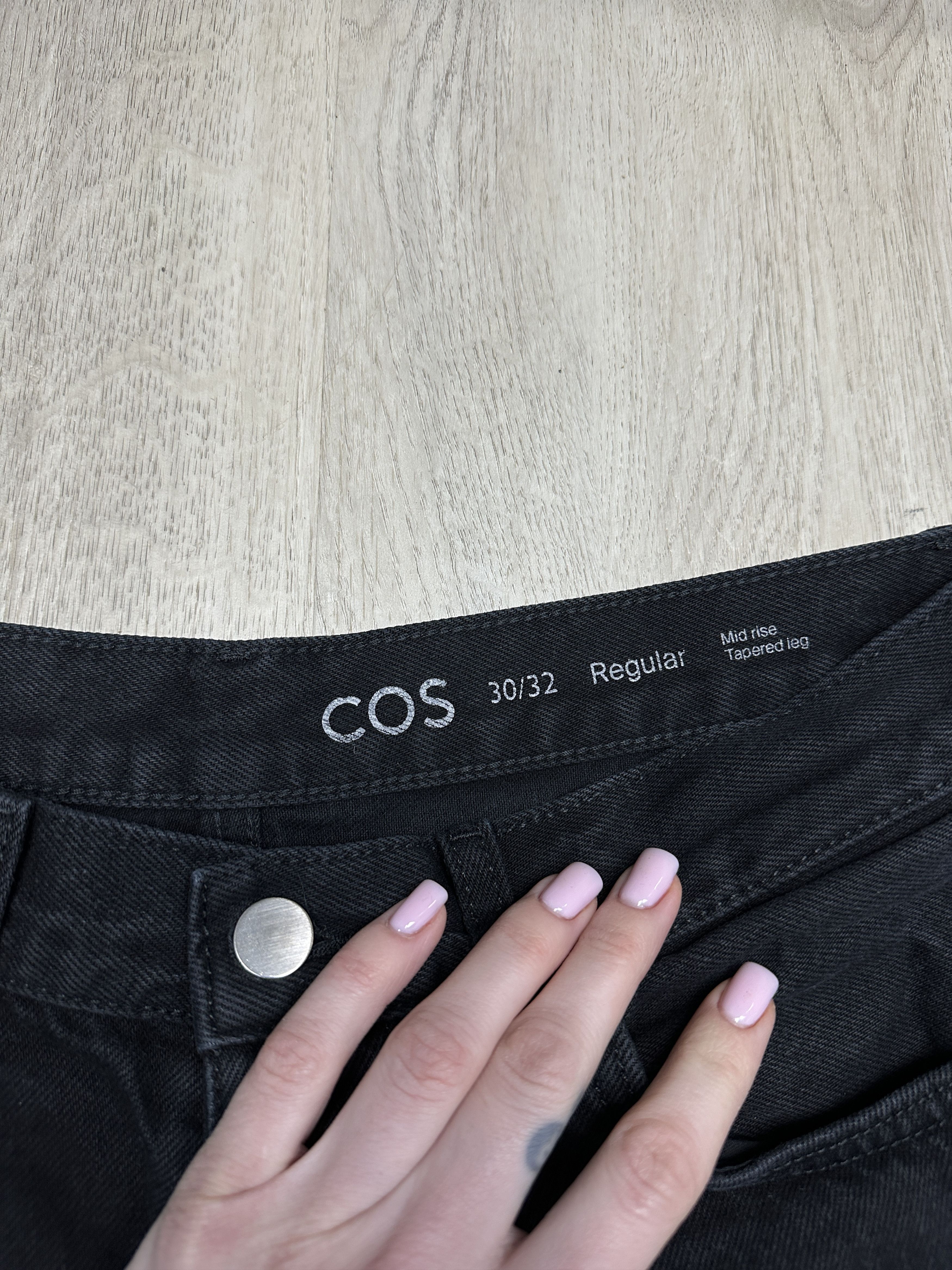 Cos Cos Mens Denim Pants Tapered Jeans Size US 30 / EU 46 - 4 Thumbnail