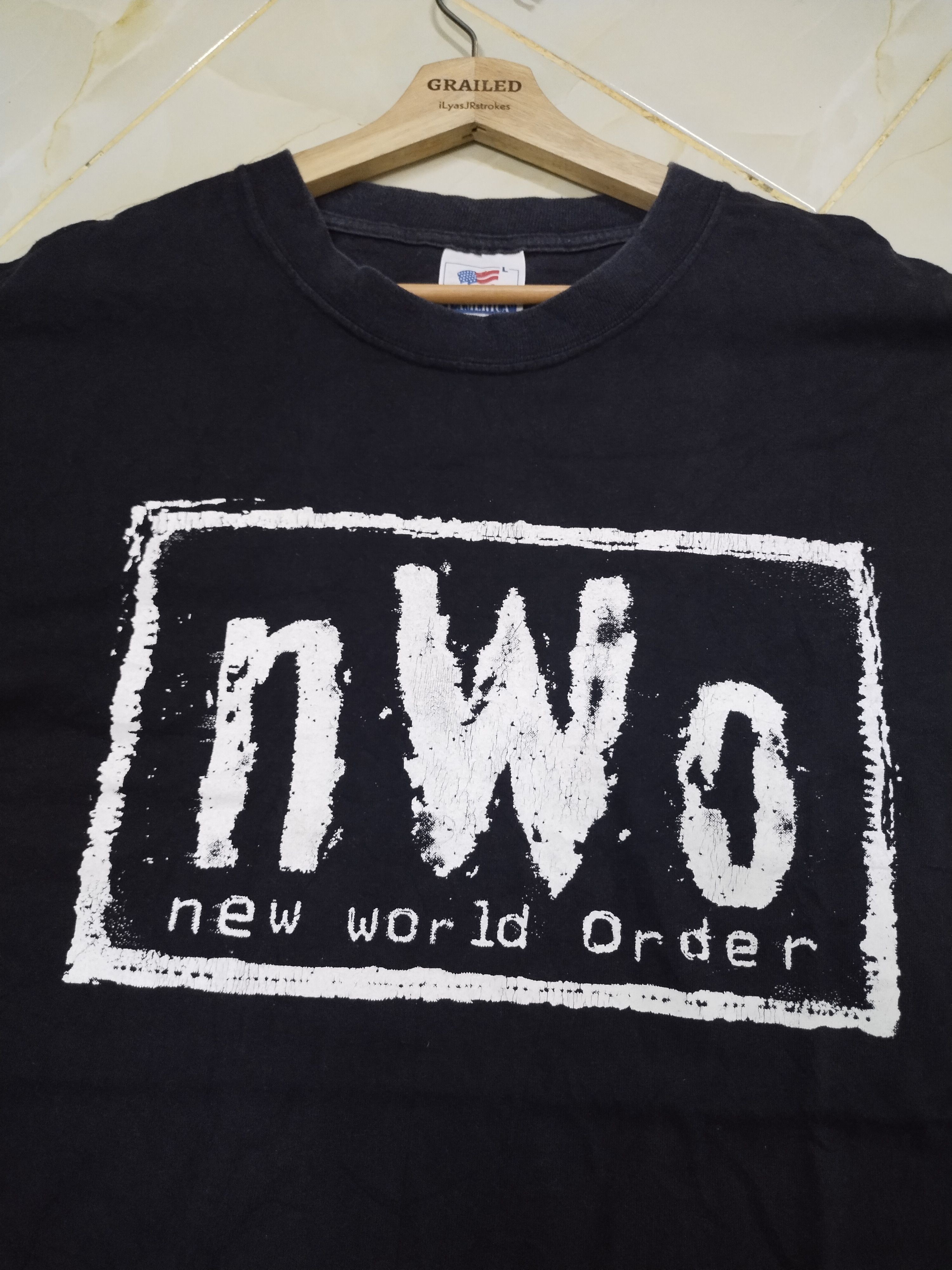WCW/nWo Vintage New World Older Wrestling Rare Shirt Tee Size US M / EU 48-50 / 2 - 2 Thumbnail