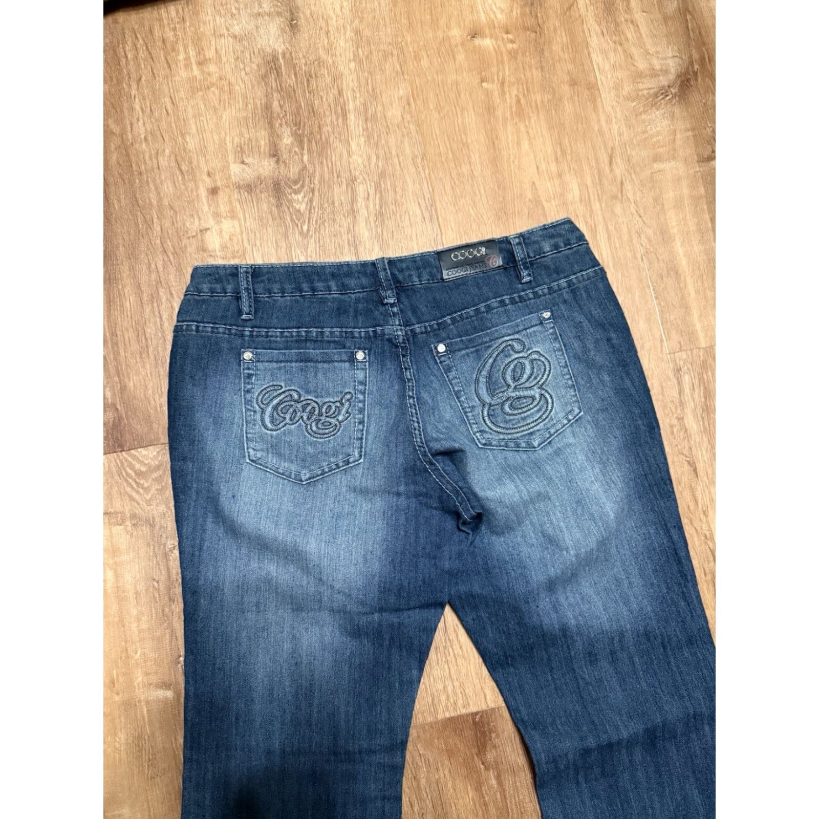 Coogi COOGI AUSTRALIA Women's Jeans Medium Wash Zip Fly 34x32 11/12 Regular Straight Leg Womens Jeans Size 32" / US 10 / IT 46 - 7 Thumbnail