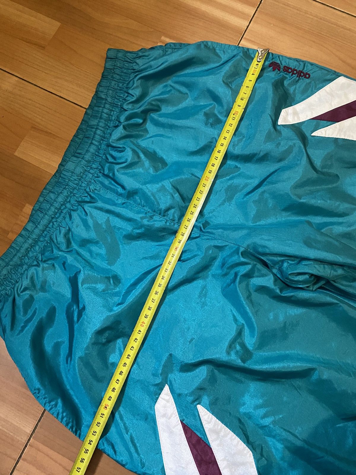 Adidas Vintage adidas Original nylon pants size M Size US 40 / EU 56 - 14 Thumbnail