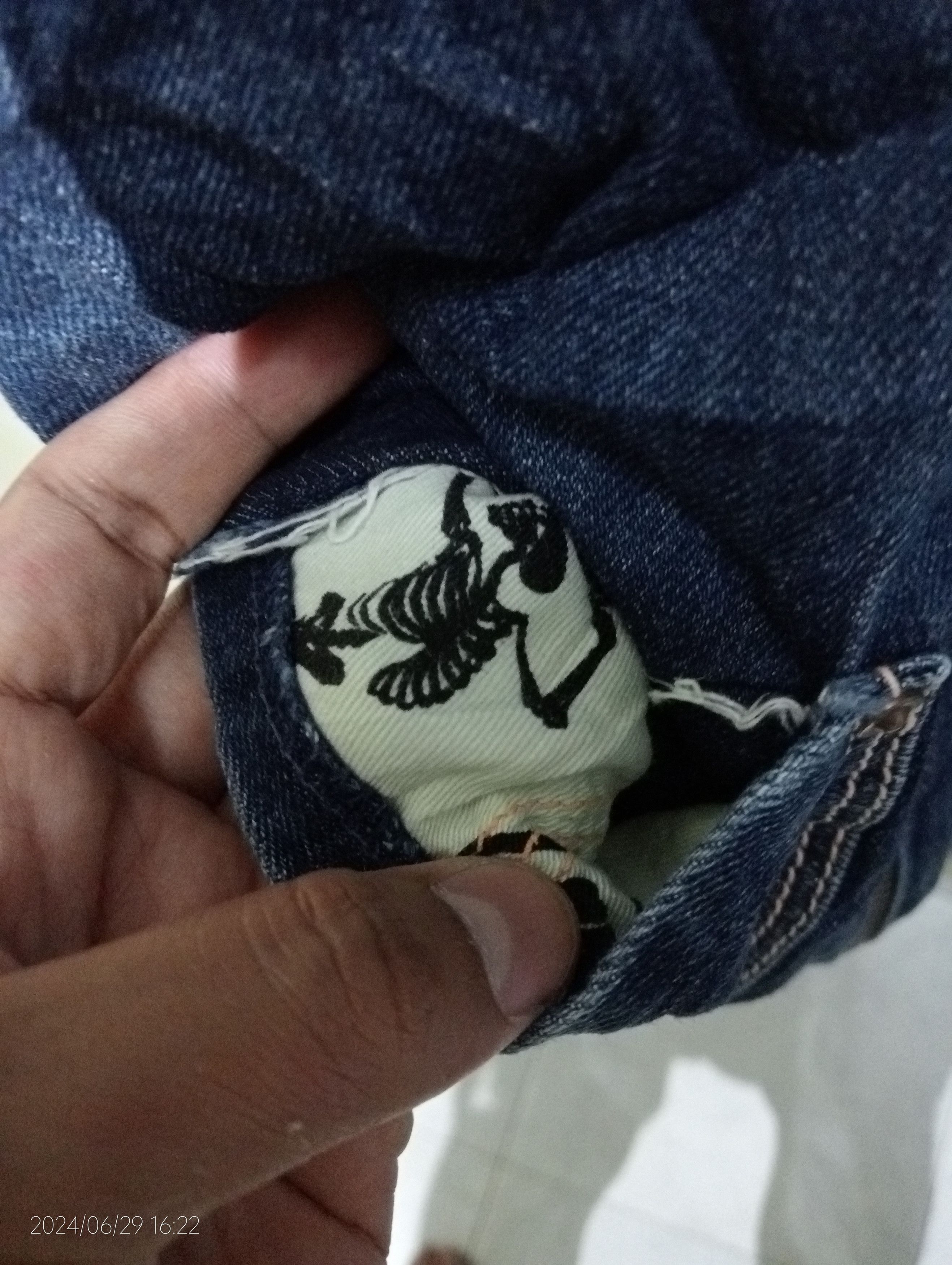 Evisu Vintage Hidehiko Yamane Denim Zipper Hoodie Size US M / EU 48-50 / 2 - 4 Thumbnail
