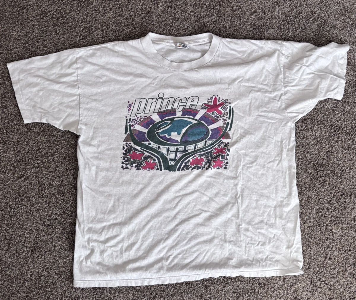 Prince Vintage Prince Tennis Shirt Size XL Size US XL / EU 56 / 4 - 1 Thumbnail