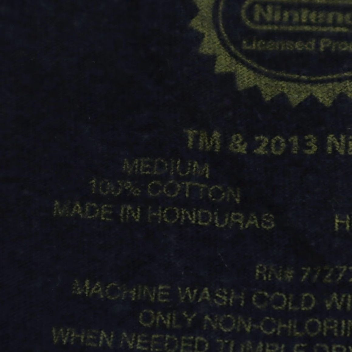 Nintendo Nintendo Legend of Zelda Skyward Sword Solid T-Shirt Gray Men M Size US M / EU 48-50 / 2 - 6 Thumbnail