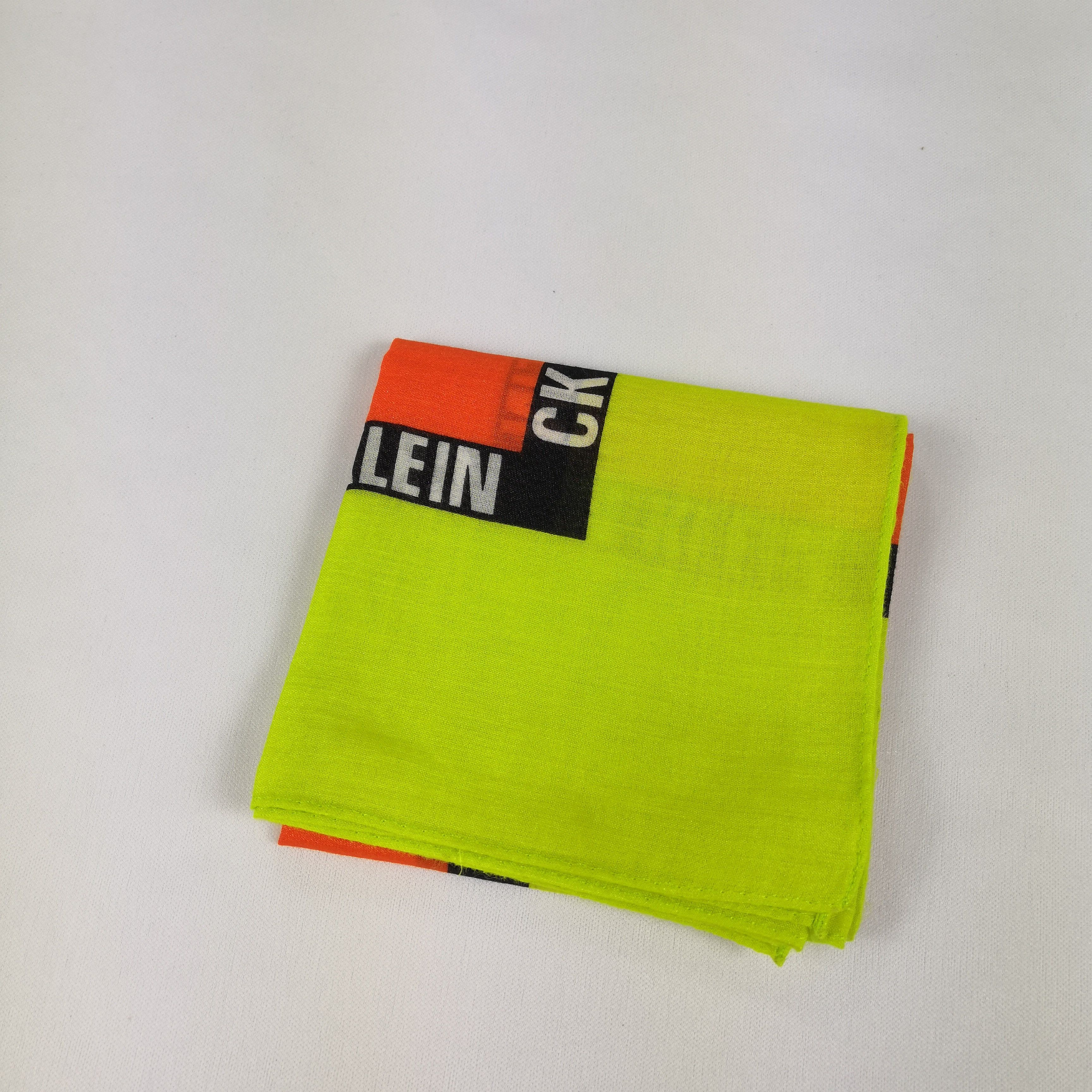 Calvin Klein Vintage Calvin Klein Handkerchief Neckerchief Bandana Size ONE SIZE - 4 Thumbnail