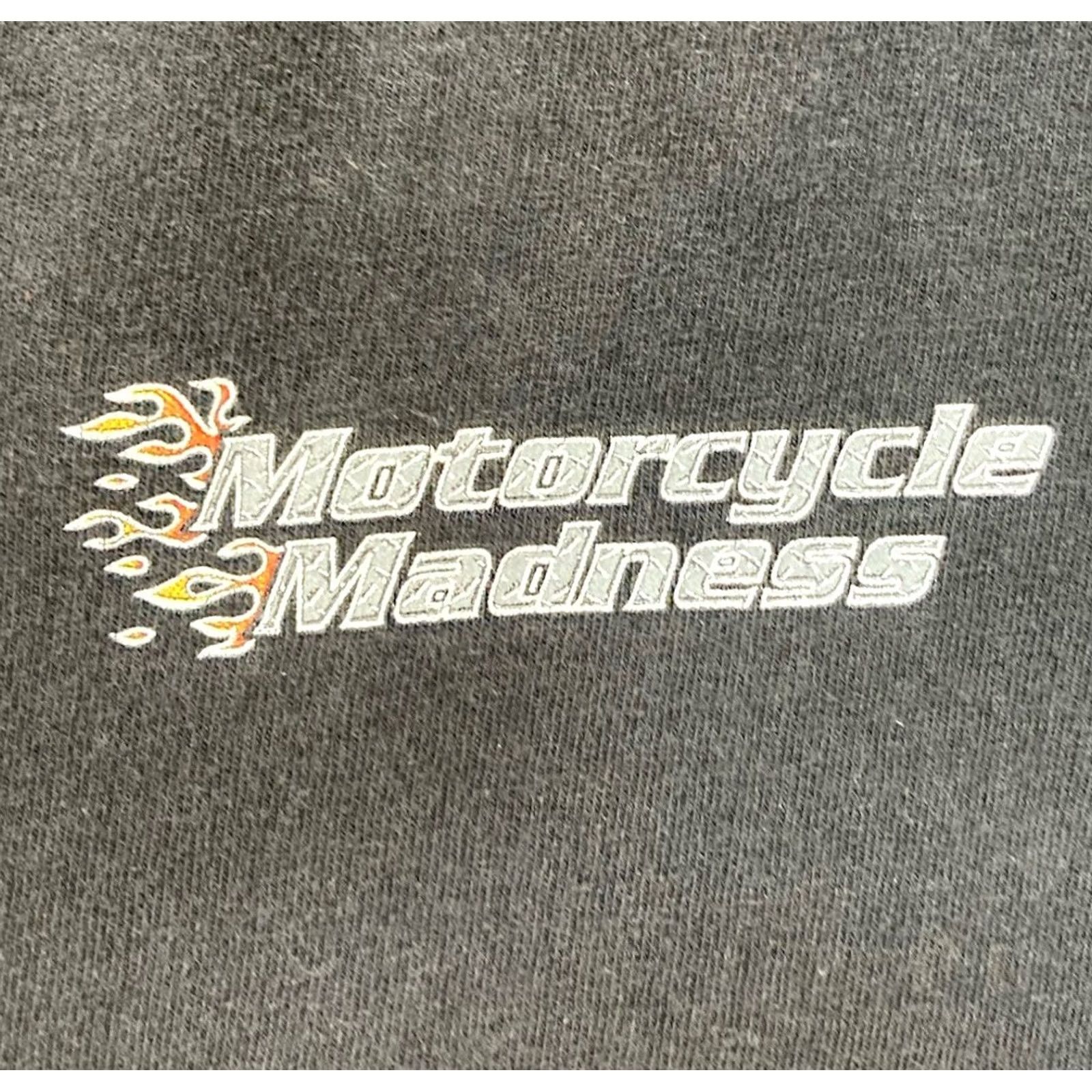 Hanes VINTAGE? No. Final: Hanes Motorcycle Madness Graphic T-shirt Men XL Black Short Sleeve Size US XL / EU 56 / 4 - 4 Thumbnail
