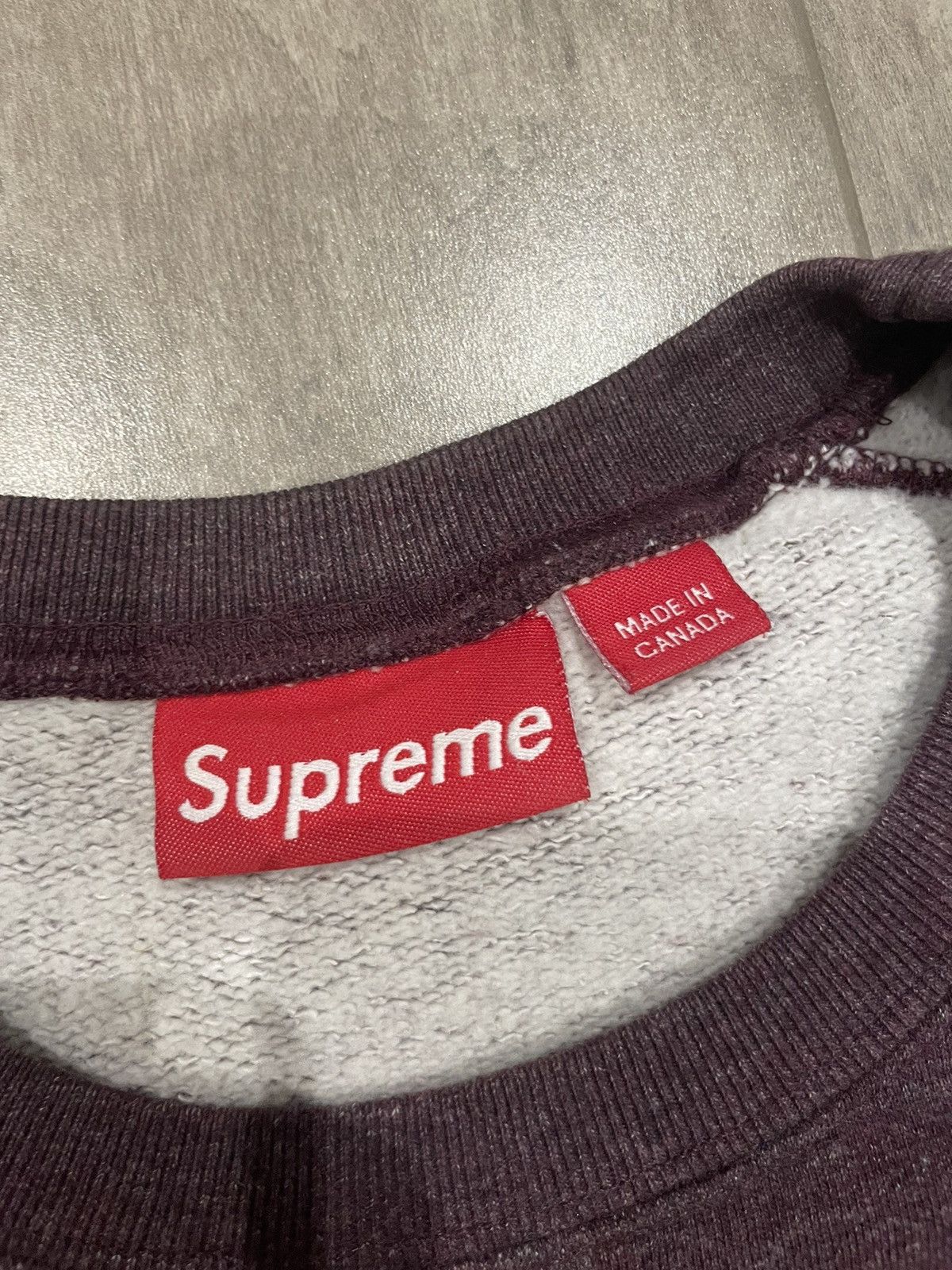 Supreme 2012 Supreme Arc Logo Crewneck Size US L / EU 52-54 / 3 - 2 Thumbnail