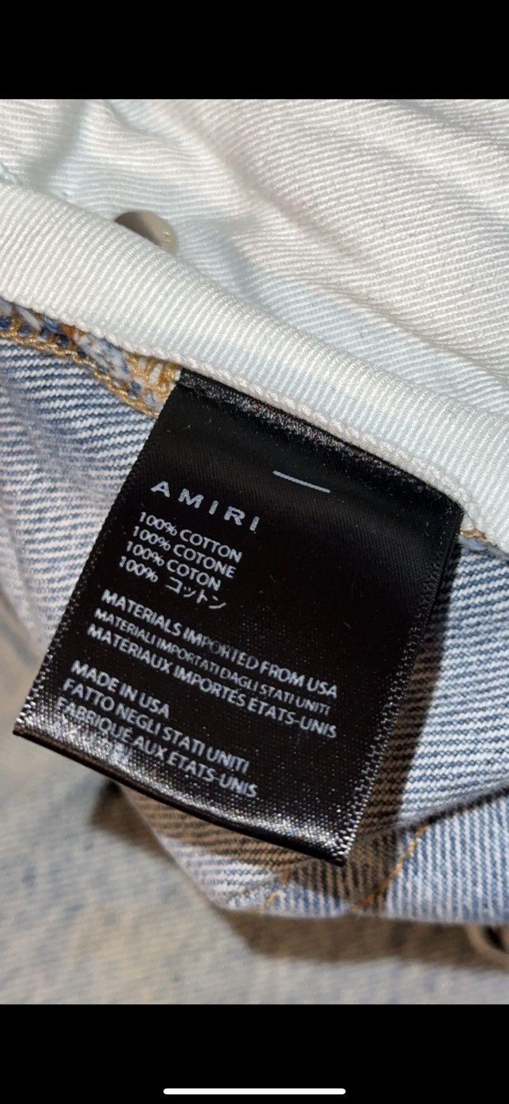 Amiri Amiri Painted Jeans Size US 34 / EU 50 - 13 Thumbnail