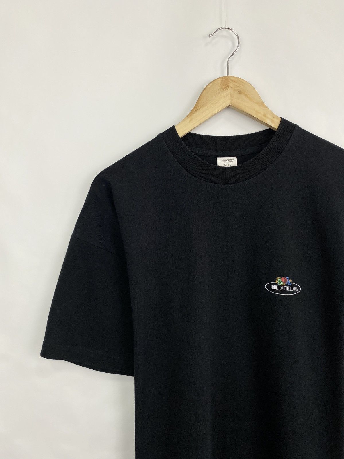 Fruit Of The Loom × Vintage Vintage 80s Fruit Of The Loom rare retro classic t-shirt Size US XL / EU 56 / 4 - 2 Thumbnail